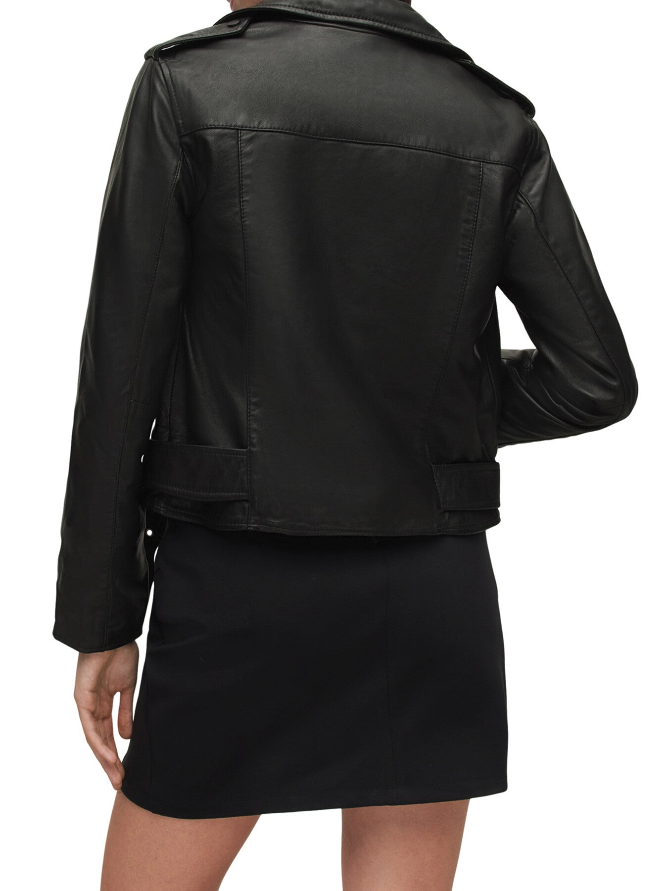 Balfern Leather Biker Jacket