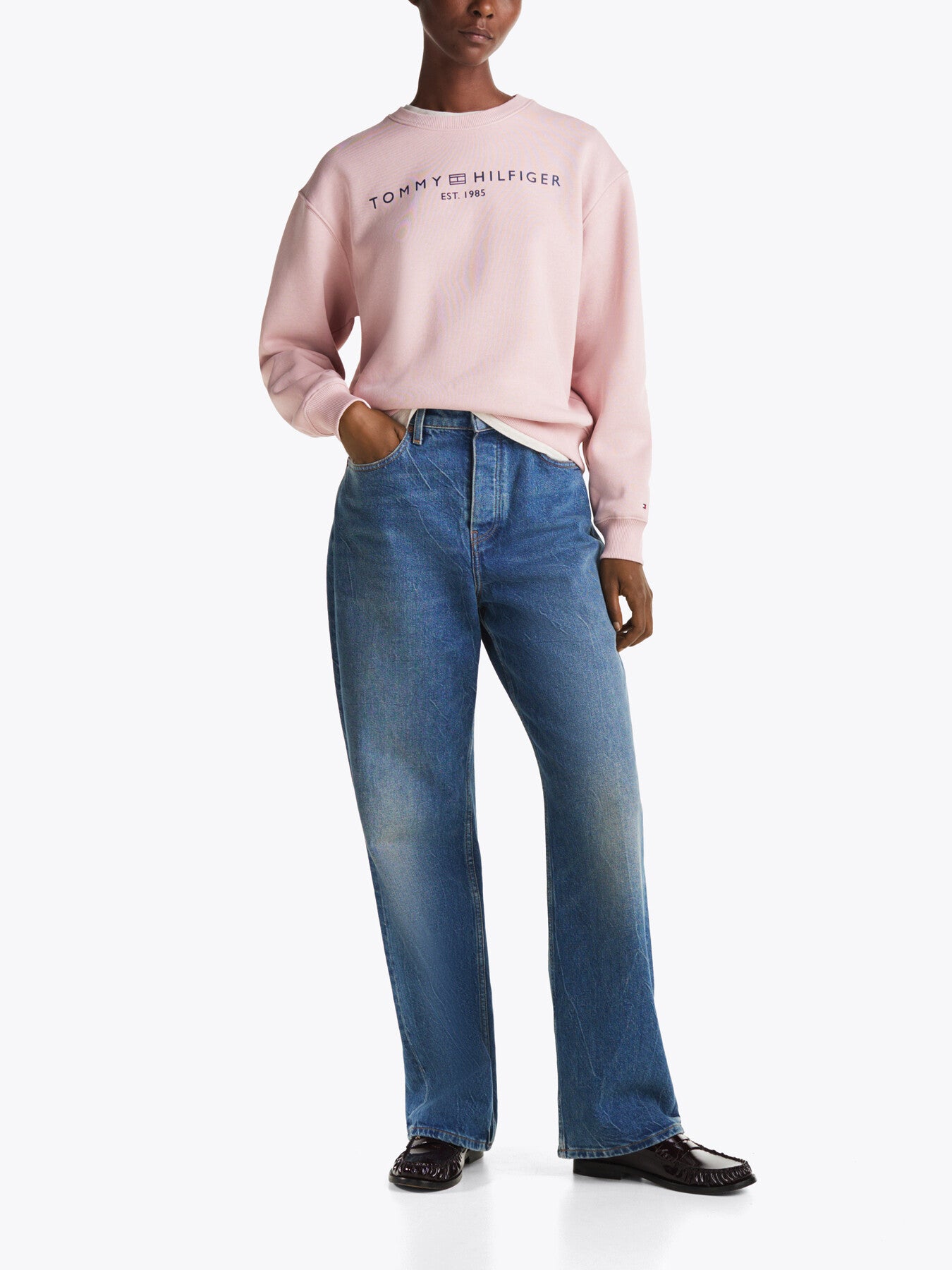 Regular Fit Modern Crew Neck Sweatshirt