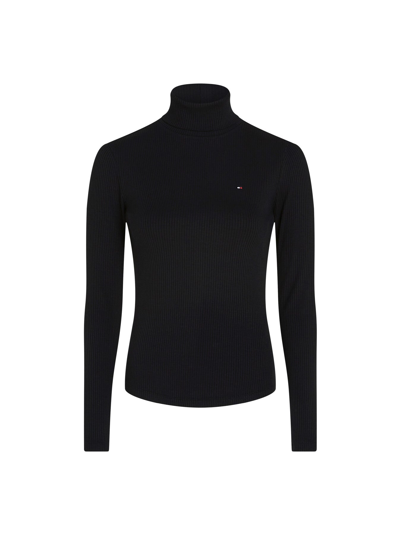 Roll Neck Slim Long Sleeve T-Shirt