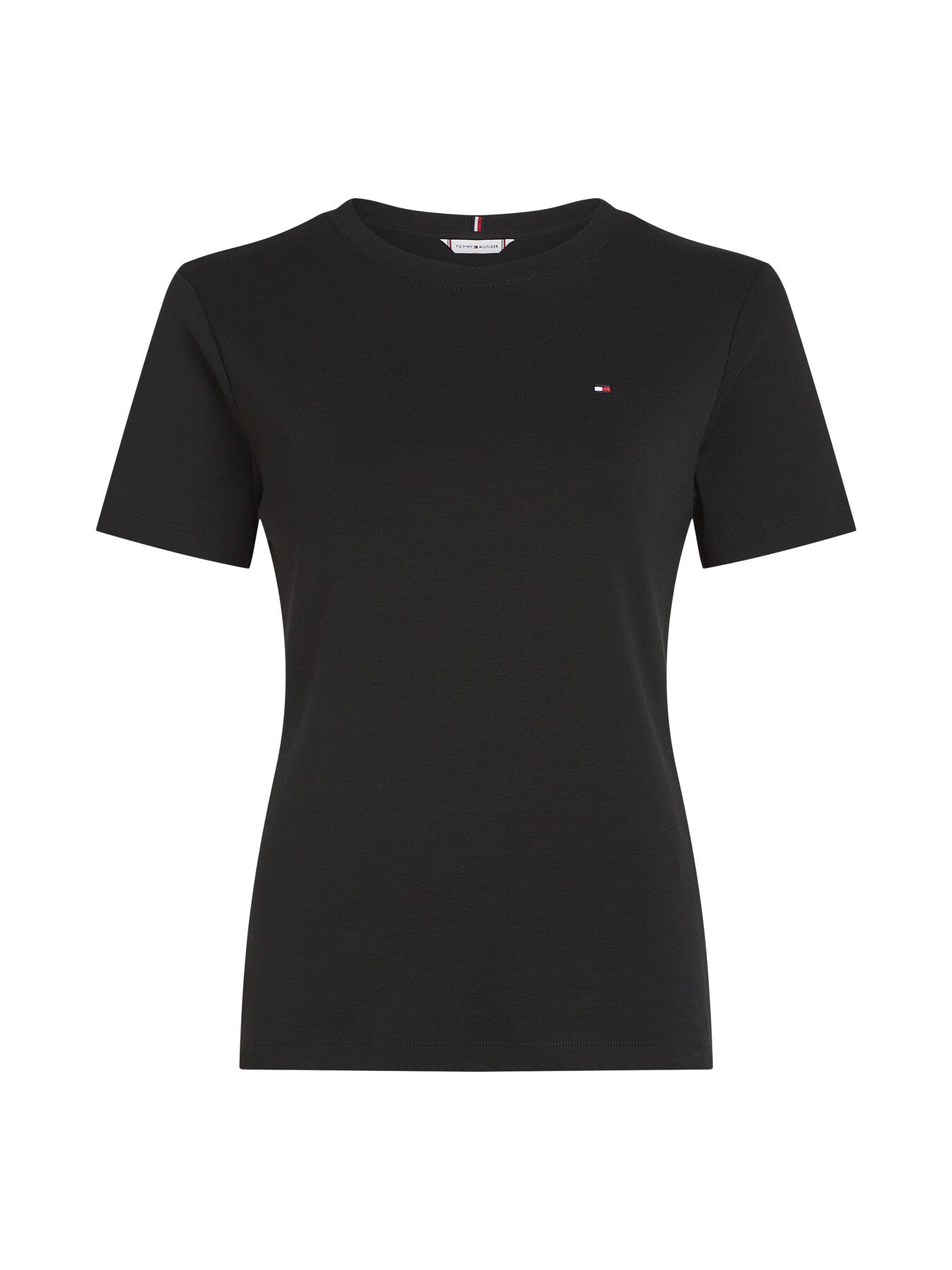 Flag Embroidery Slim T-Shirt