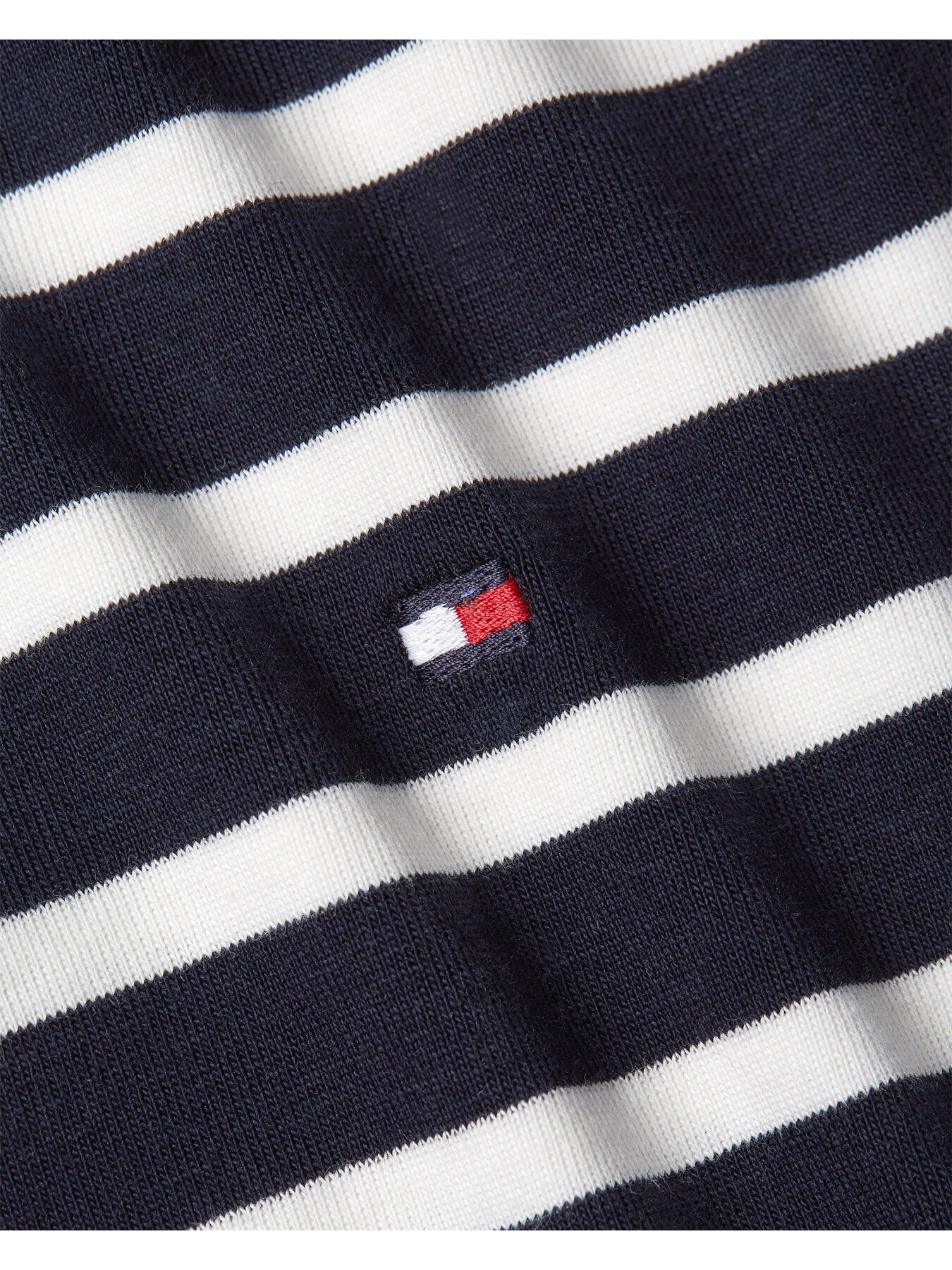 Boat Neck Slim T-Shirt Stripe