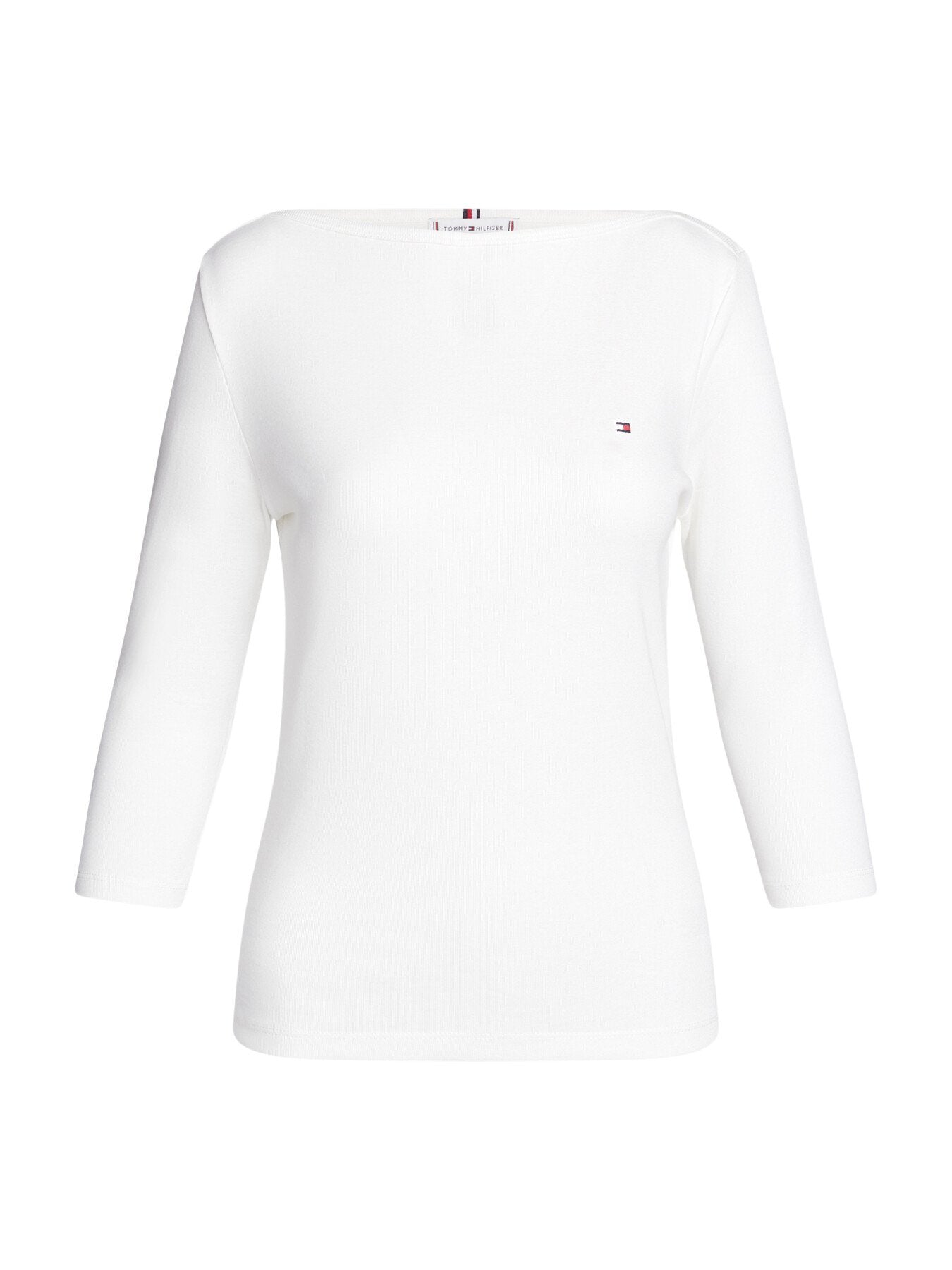 Boat Neck Slim T-Shirt Desert Ecru