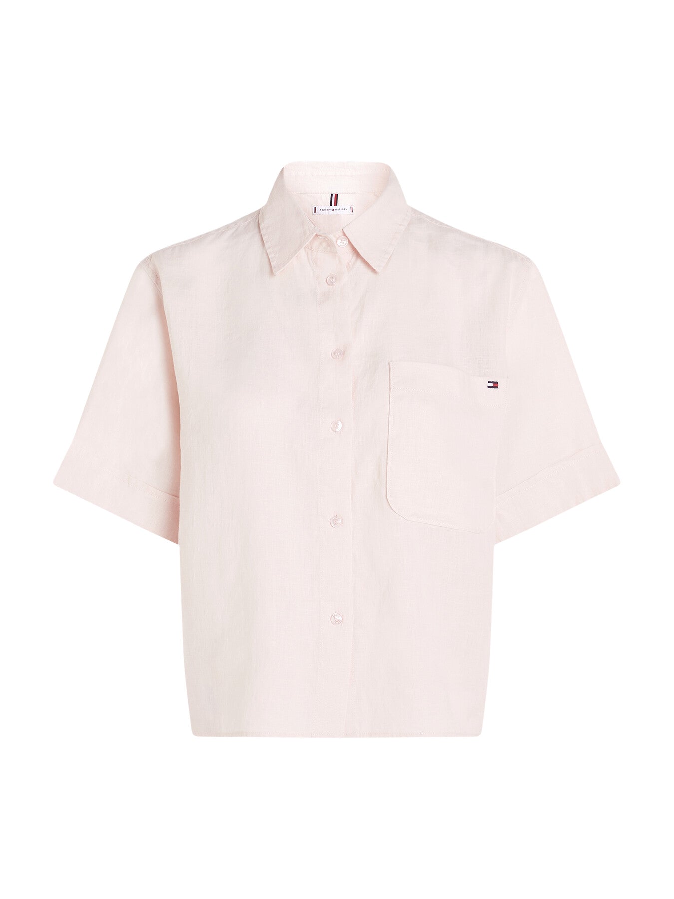 Linen Relaxed Fit Short Sleeve Shirt