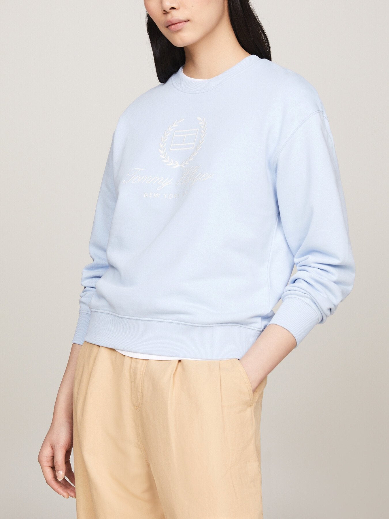 Crew Neck Logo Sweatshirt
