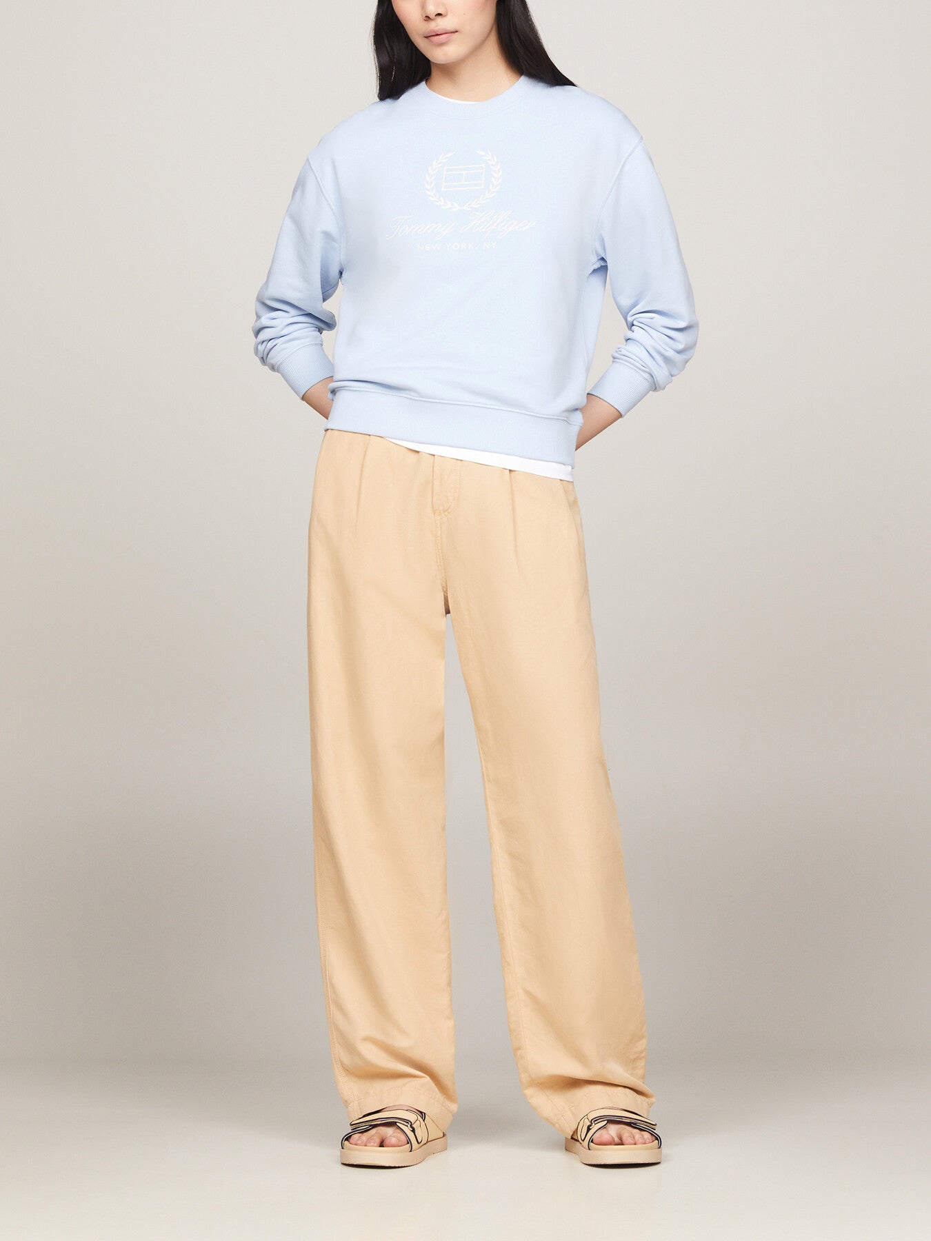 Crew Neck Logo Sweatshirt