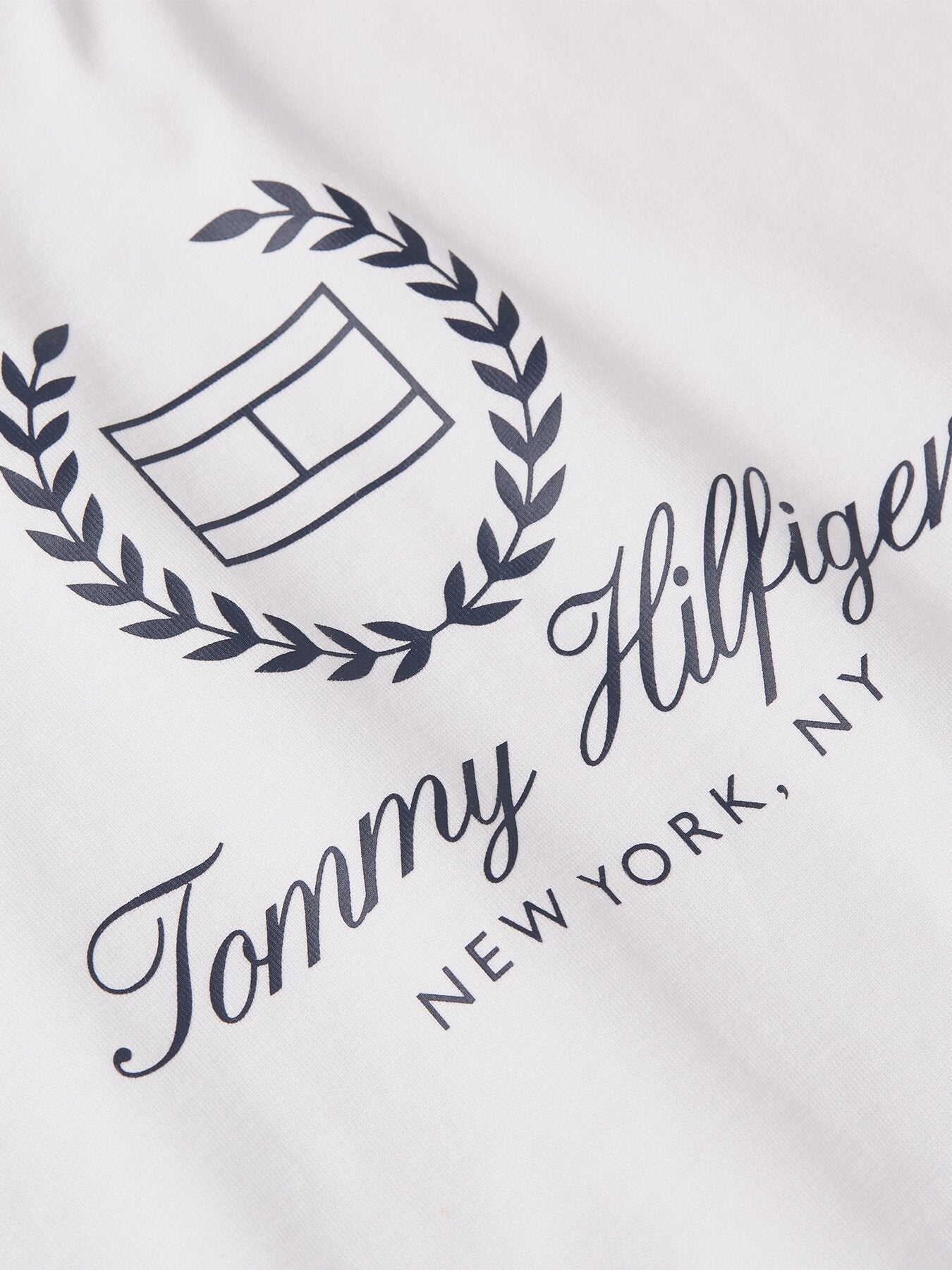 Crew Neck Logo Slim Fit T-Shirt