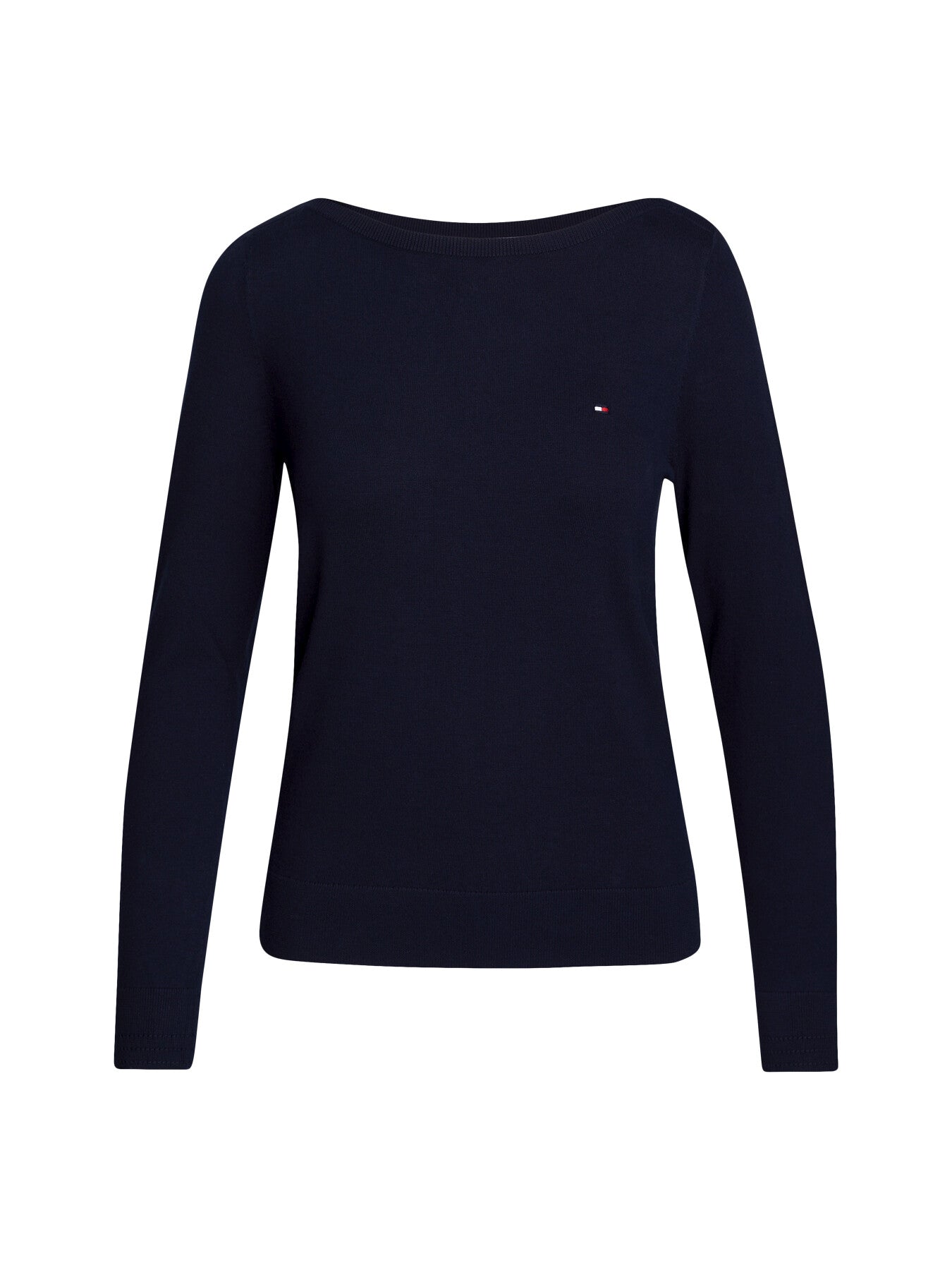 Boat Neck Jersey Sweatshirt