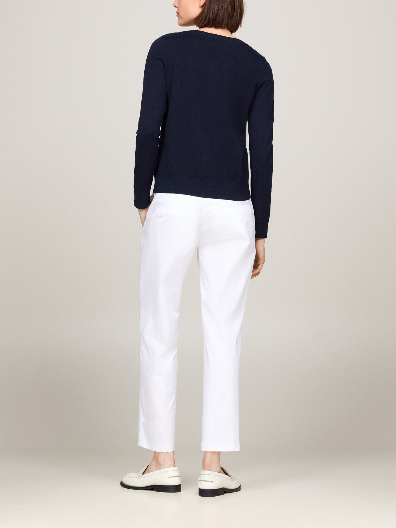 Boat Neck Jersey Sweatshirt