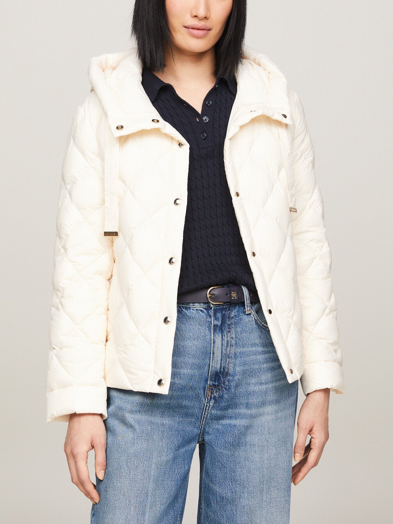 Classic Lightweight Down Quilted Puffer Jacket