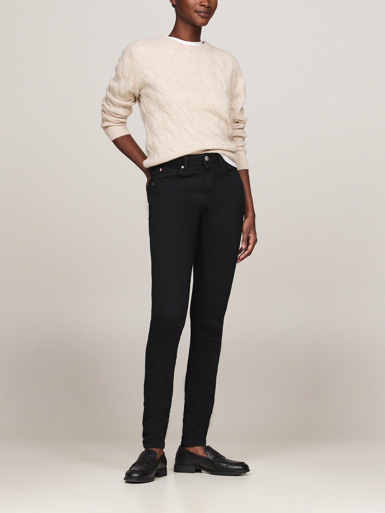 Como Mid Rise Skinny Jeans