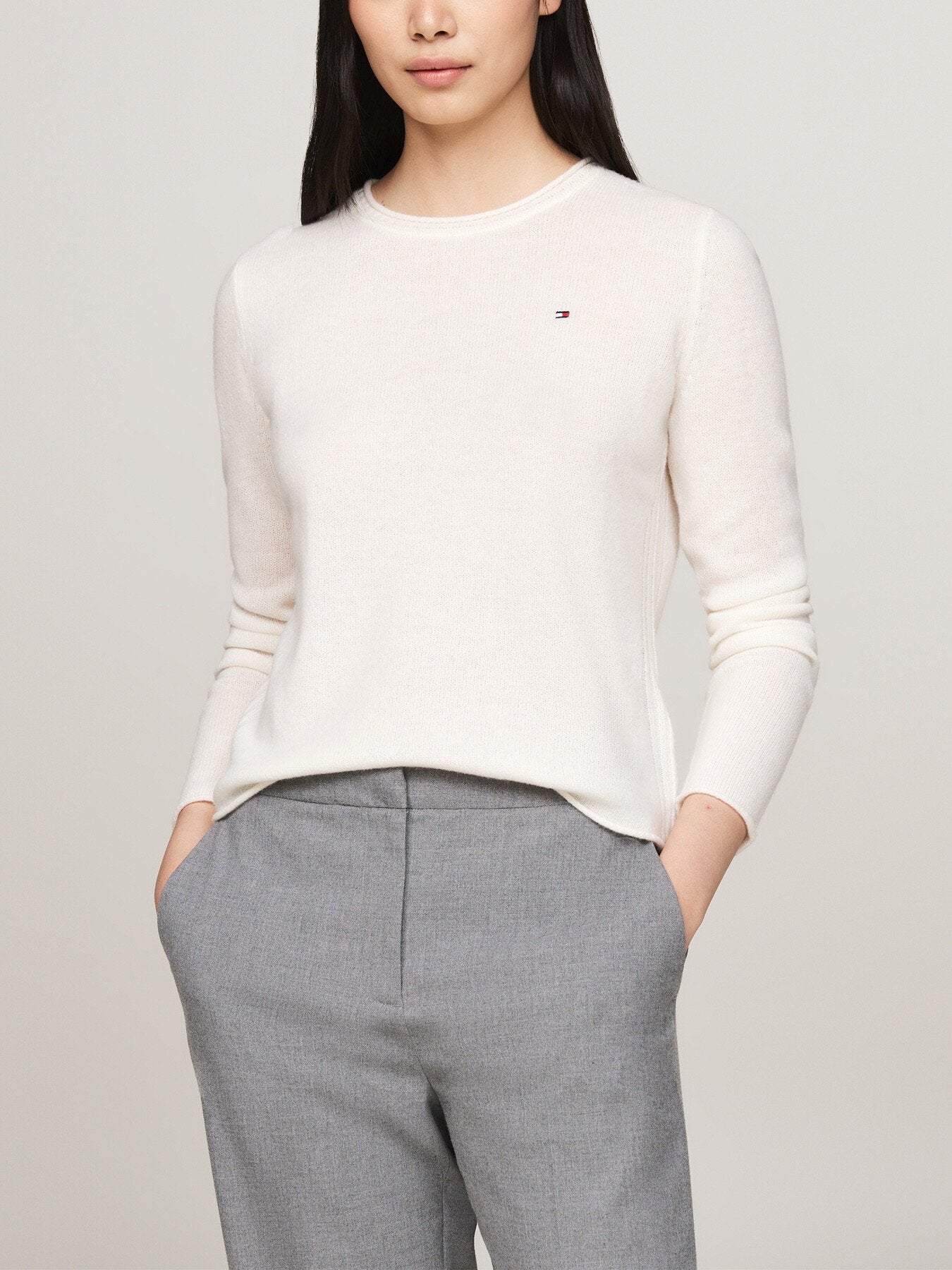 Pure Wool Crew Neck Jumper