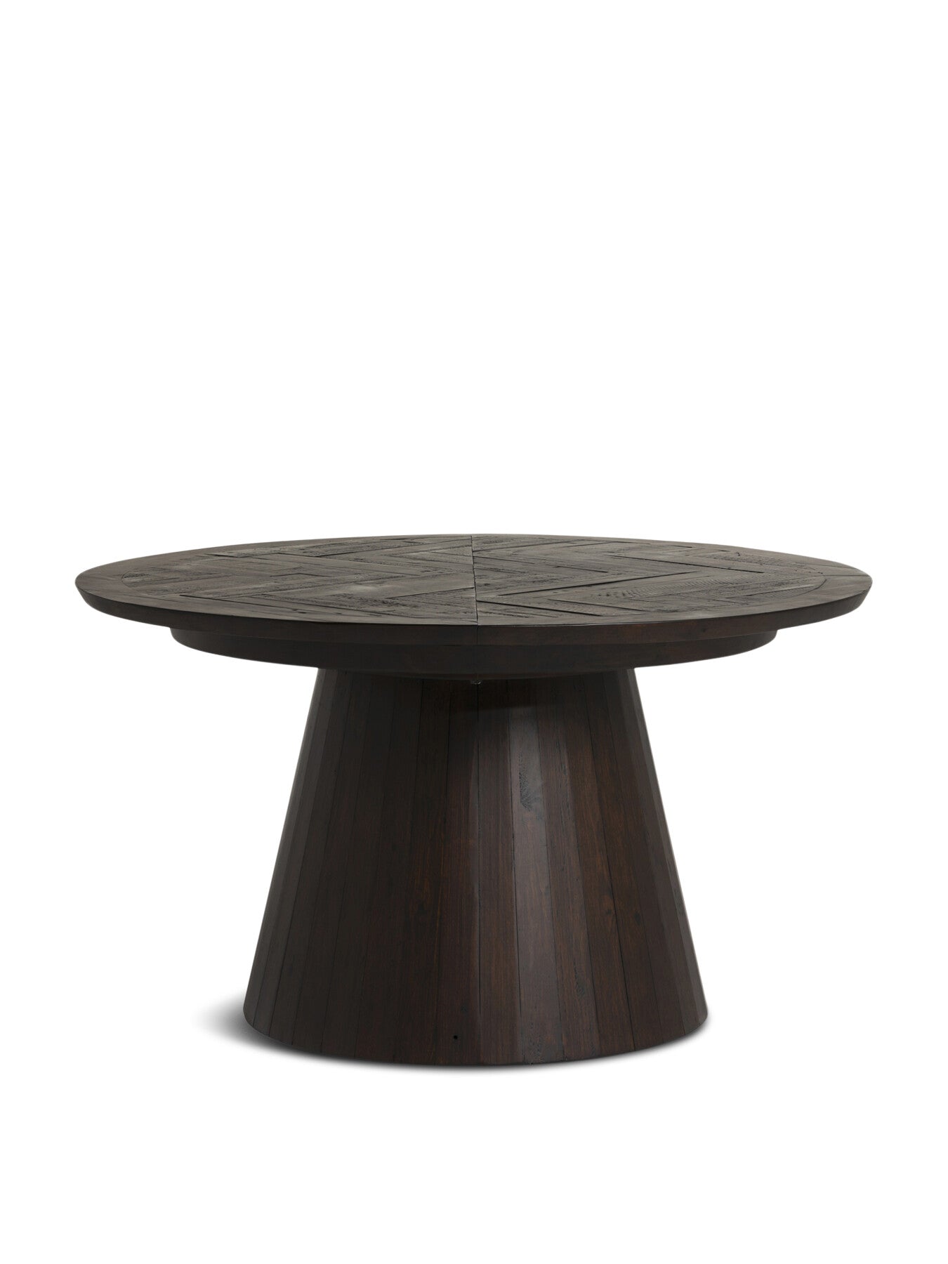 Elon Dark Herringbone Reclaimed Wood 136-176cm E