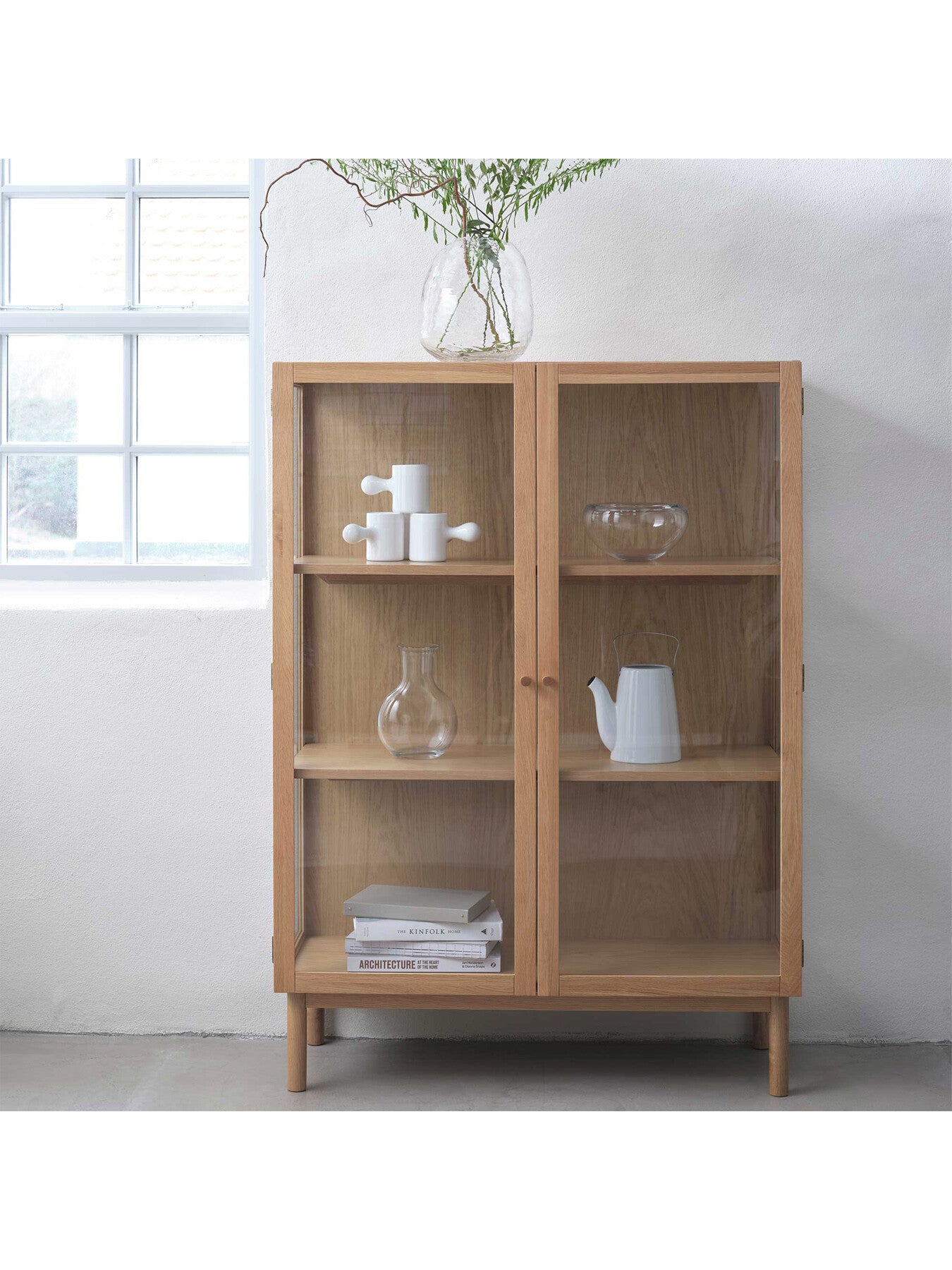 Bosa Natural Oak 2 Door Cabinet