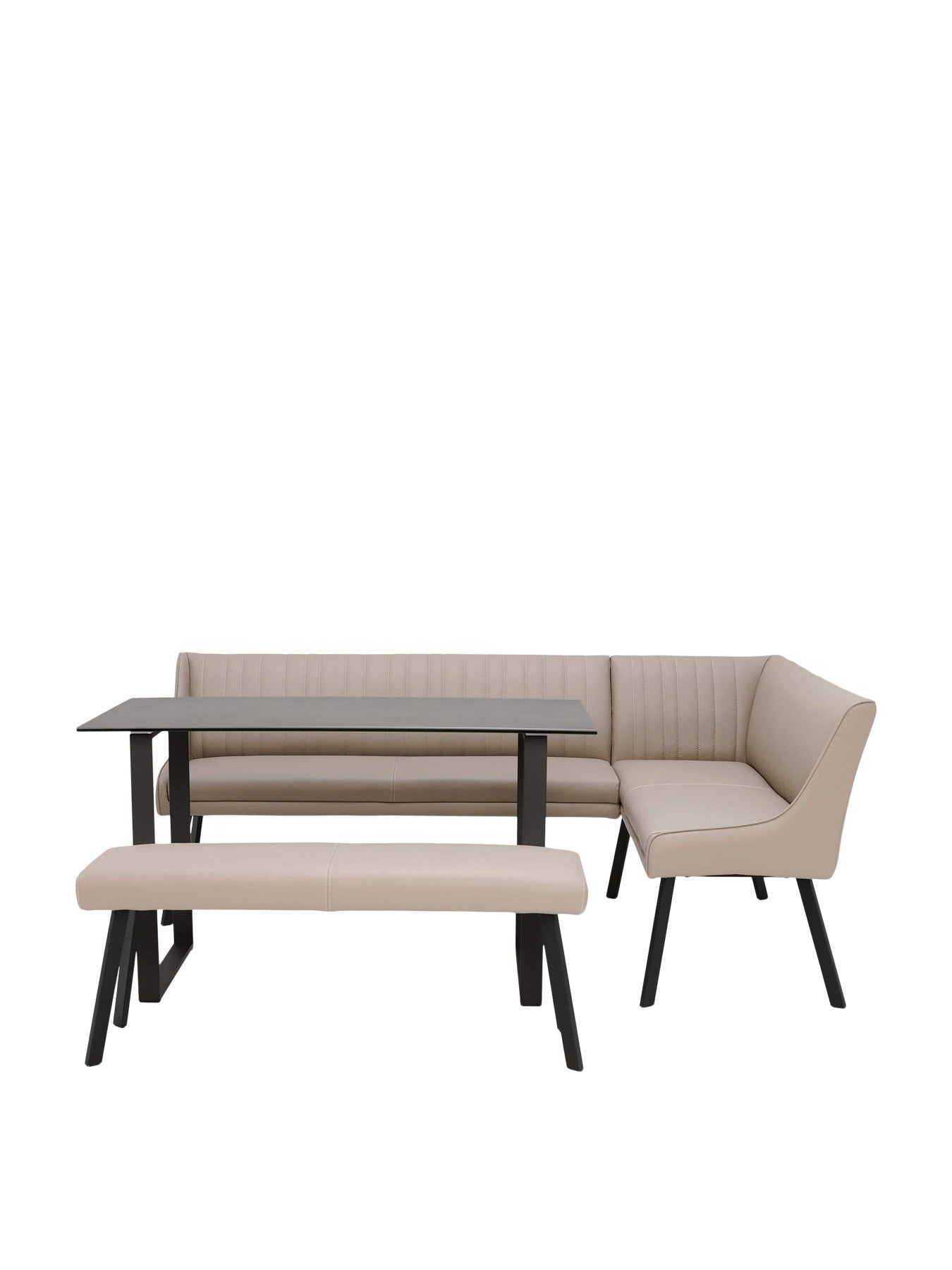 Belize Left Hand Corner Dining Set