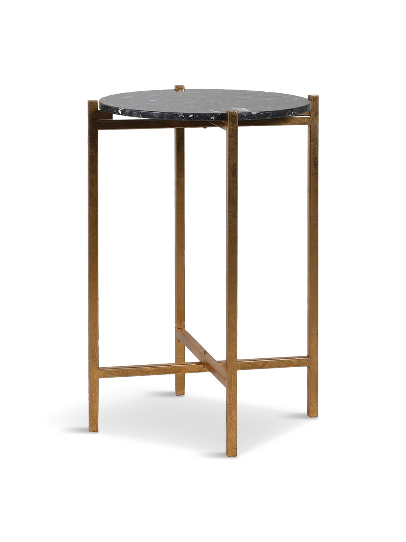 Marble Effect Side Table