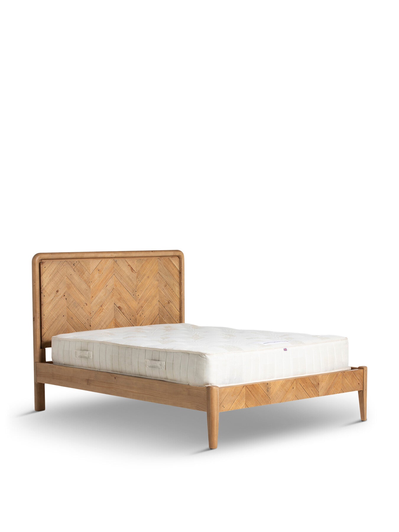 Bevan Reclaimed Wood King Bed Frame