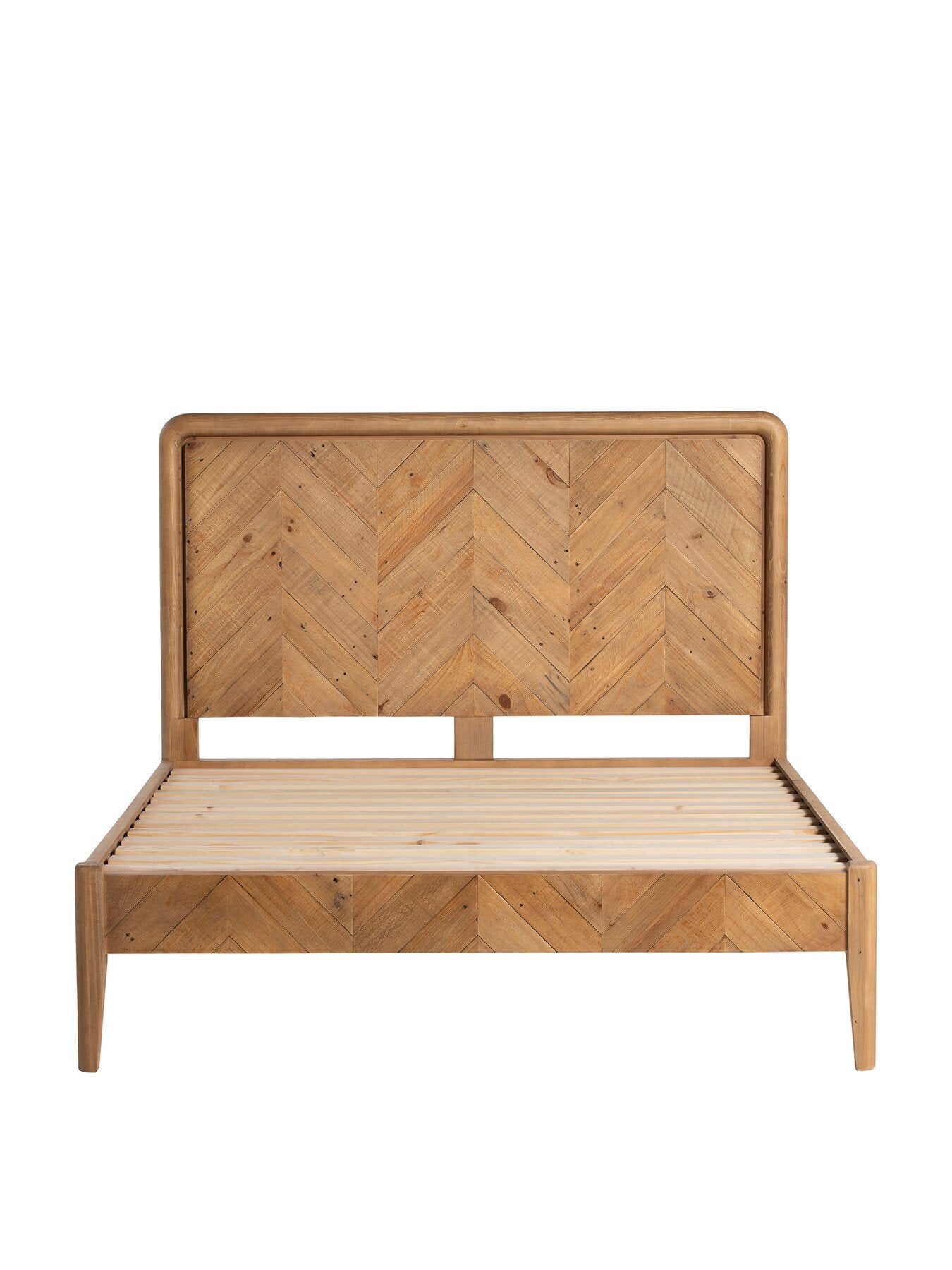 Bevan Reclaimed Wood King Bed Frame