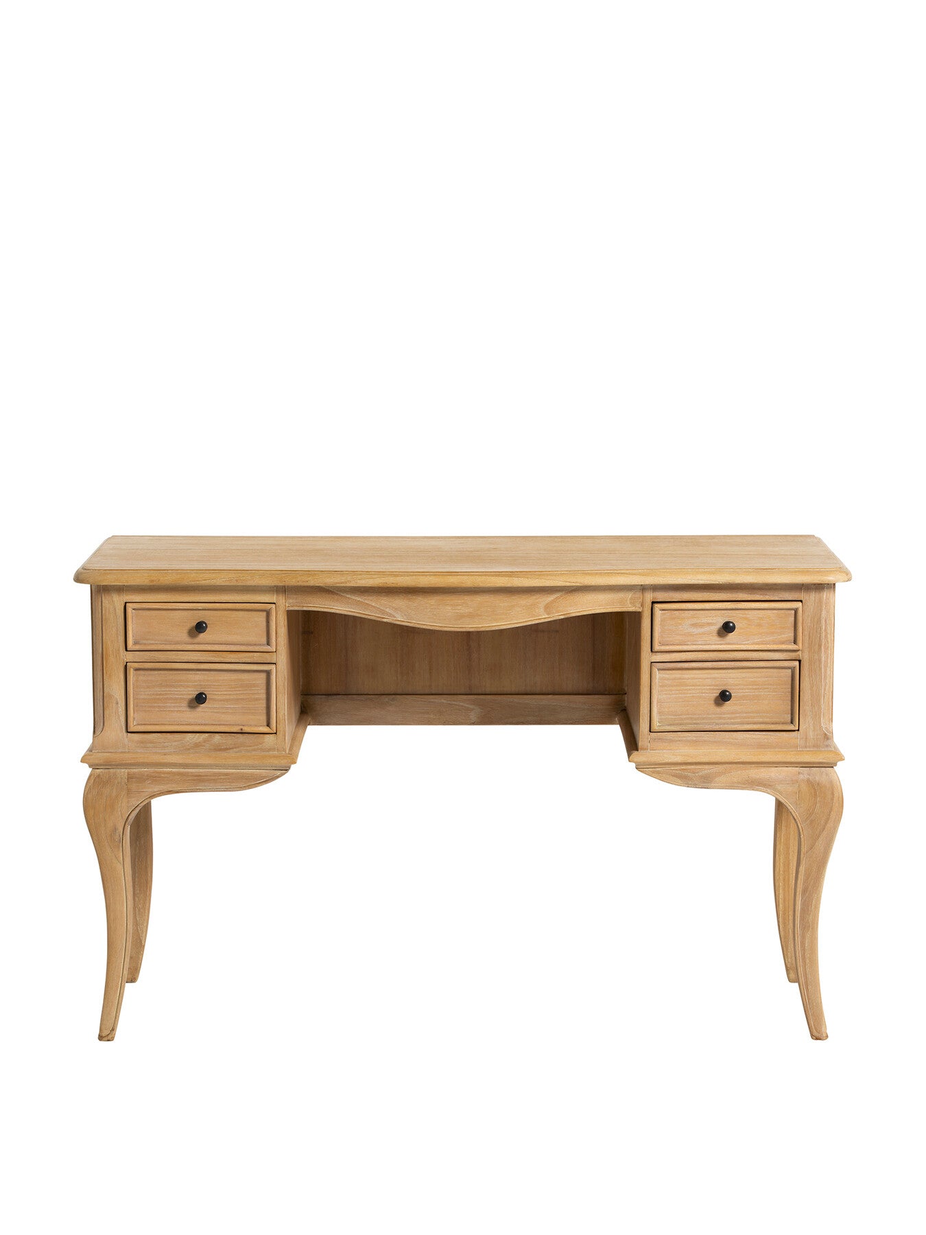 Cecile Light Wood French Style Dressing Table