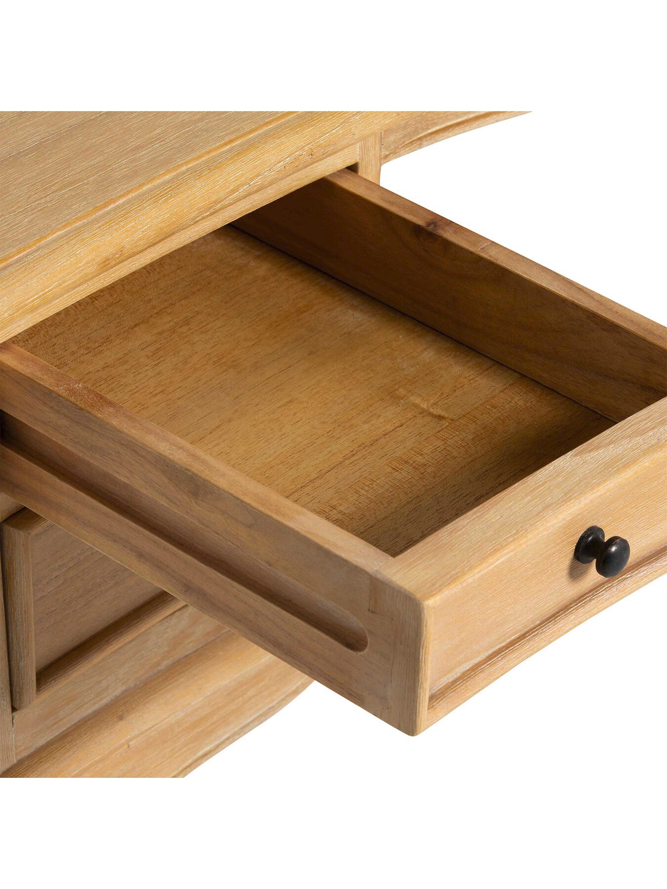 Cecile Light Wood French Style Dressing Table