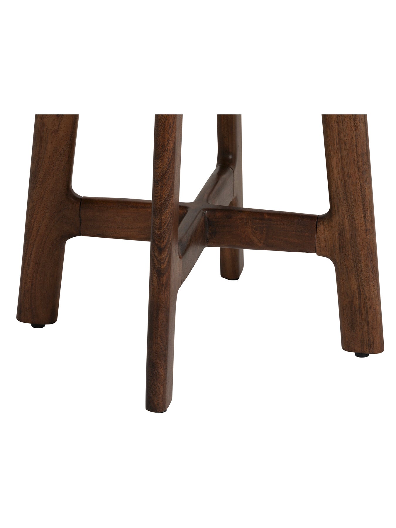 Brown Cresta Acacia Wood Side Table