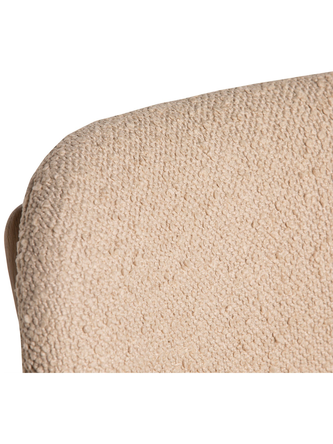 Dove Boucle Dining Chair