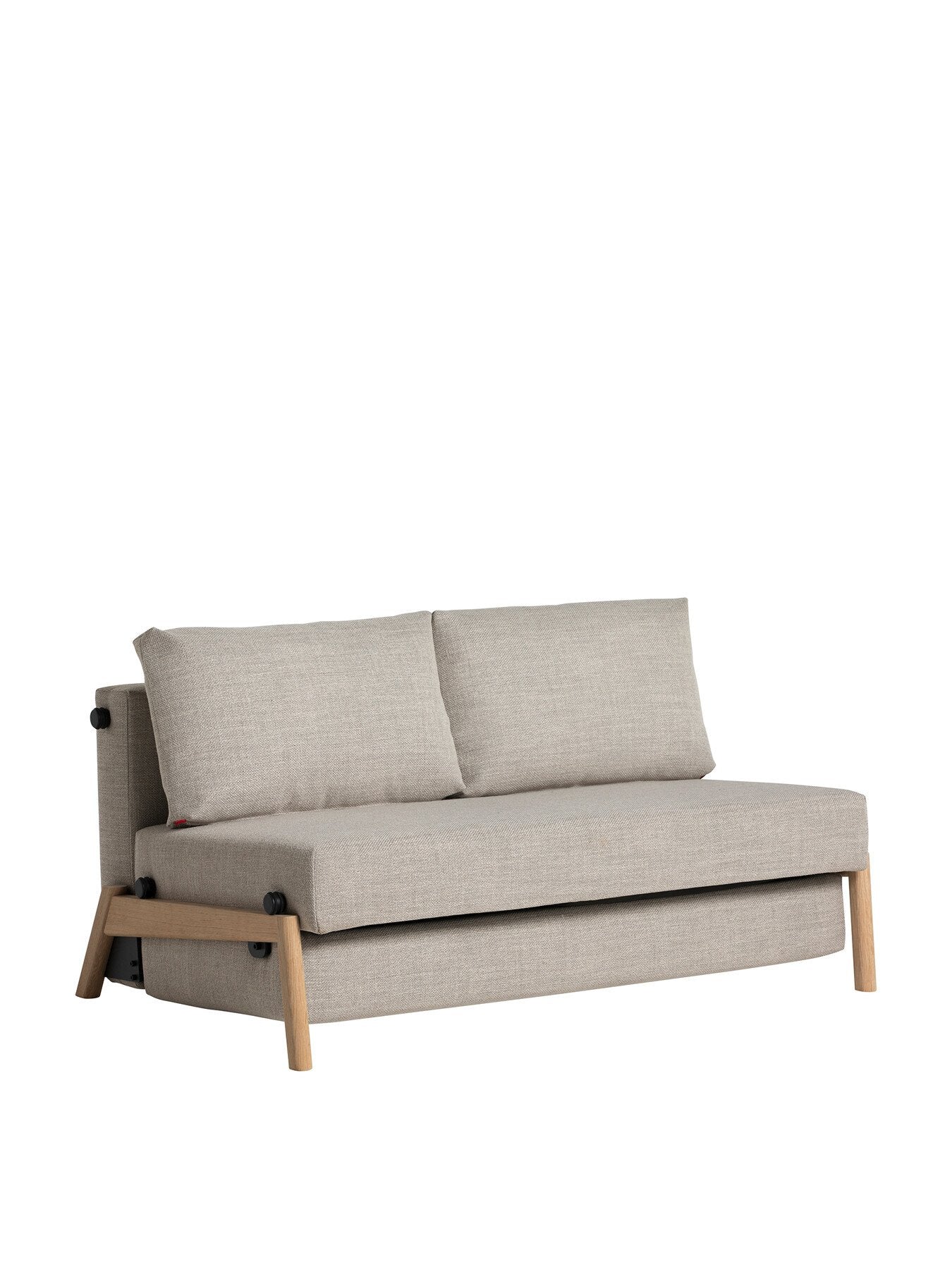 Emerick Light Fabric 2 Seater Sofa Bed
