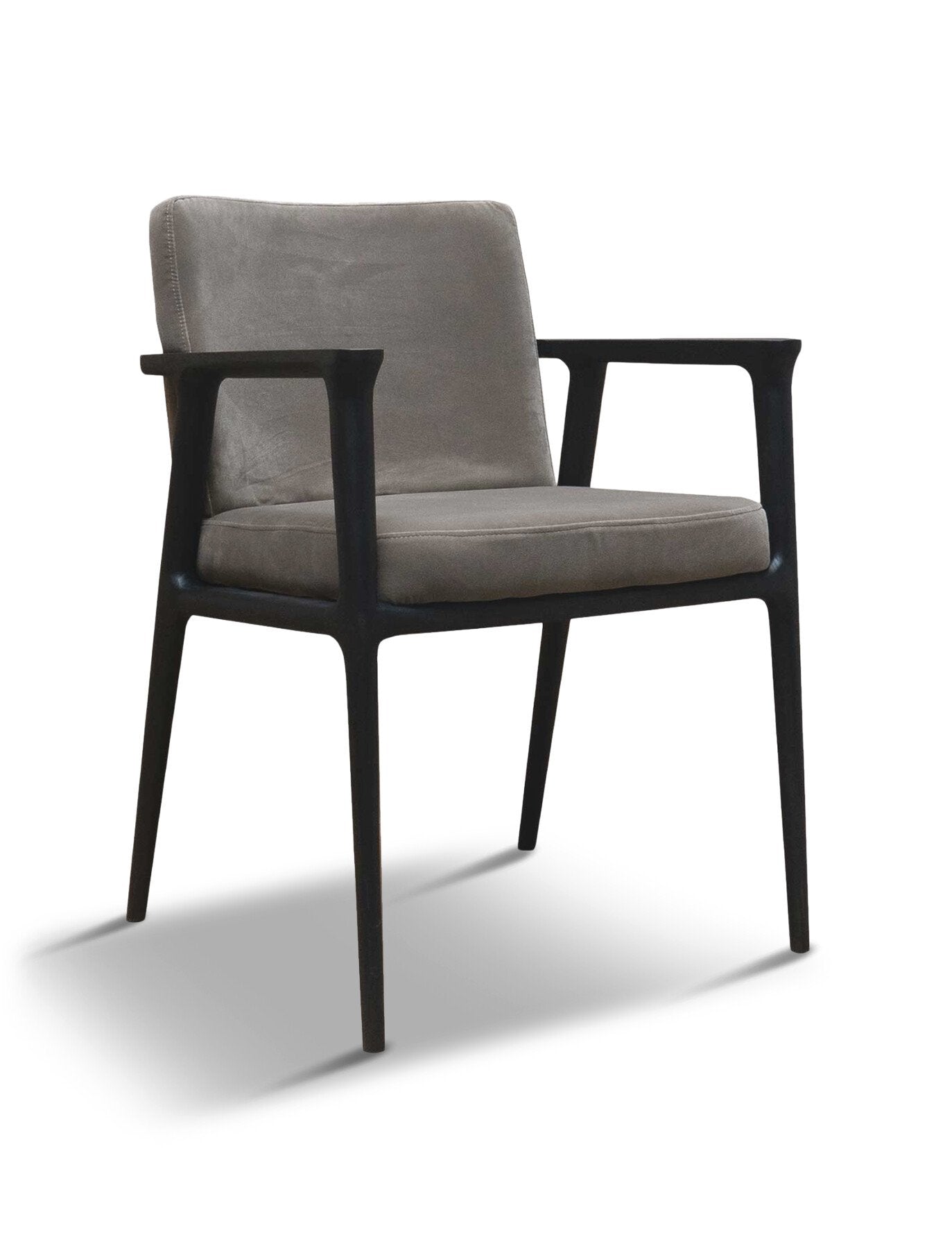 Grey Fundy Fabric Armchair
