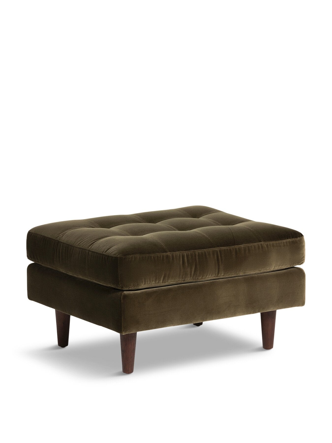 Hemingway Velvet Footstool