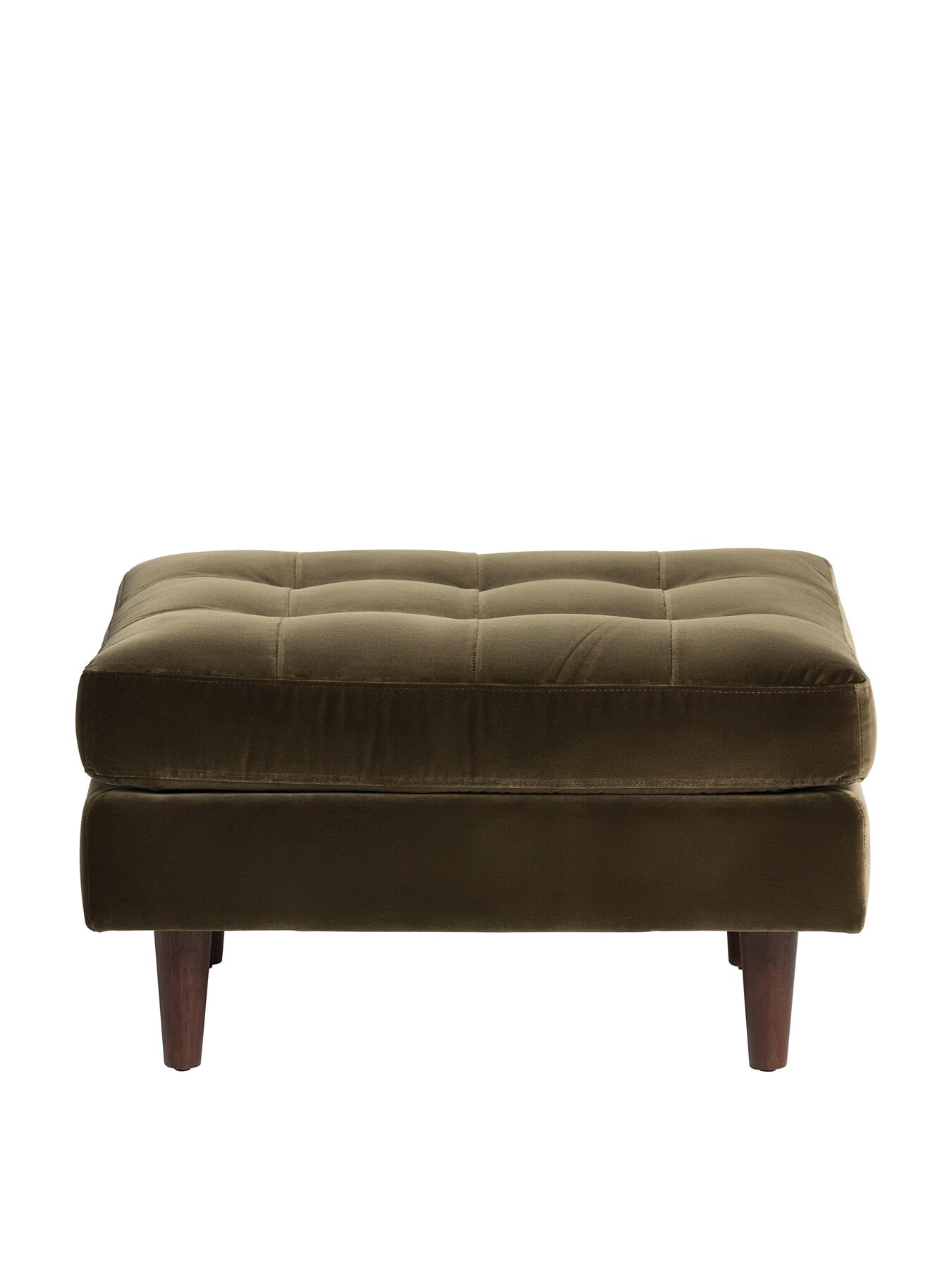 Hemingway Velvet Footstool