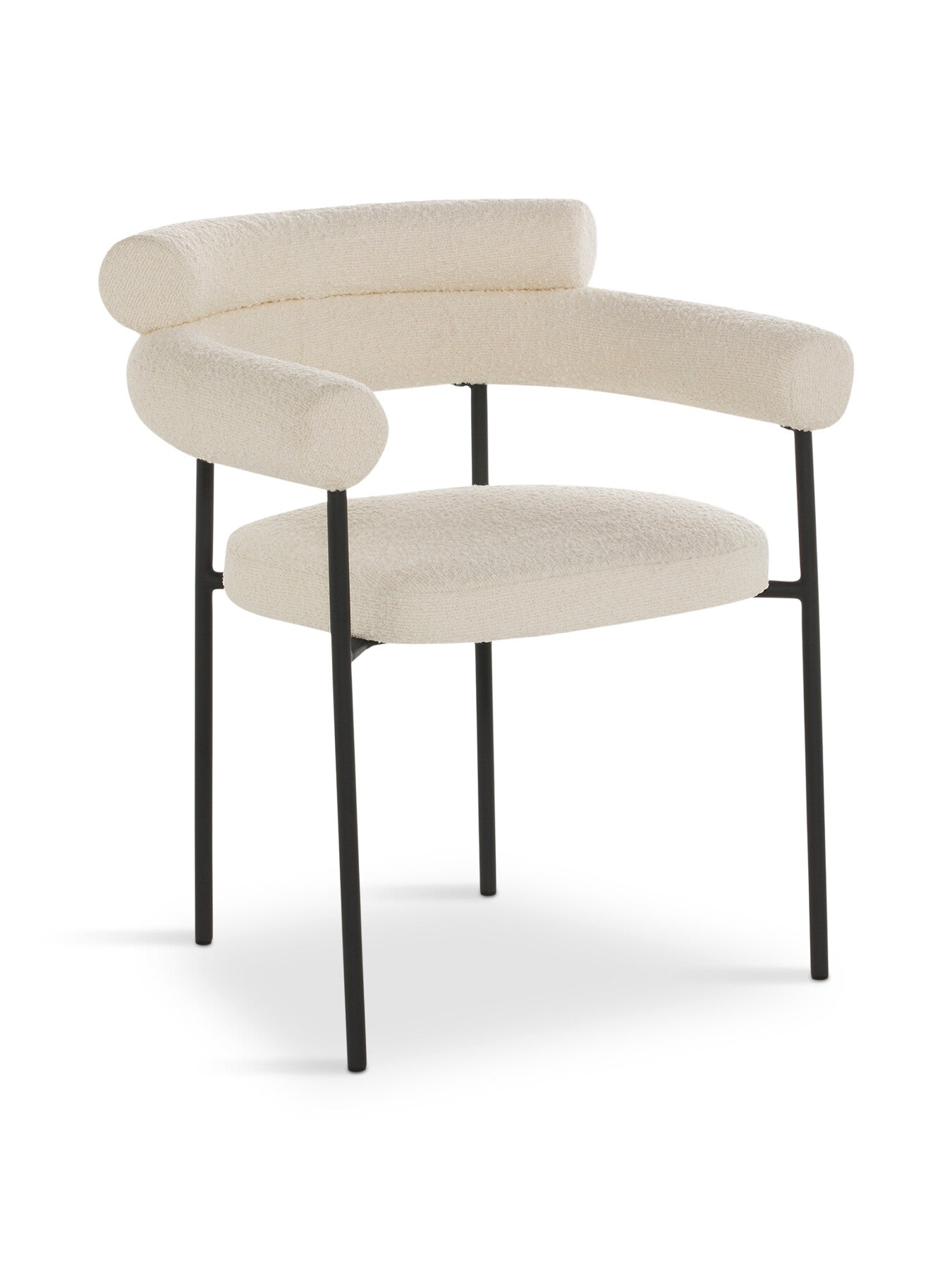 Moriko Boucle Dining Armchair