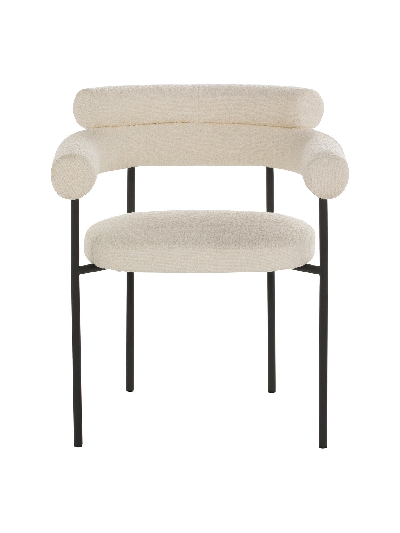 Moriko Boucle Dining Armchair