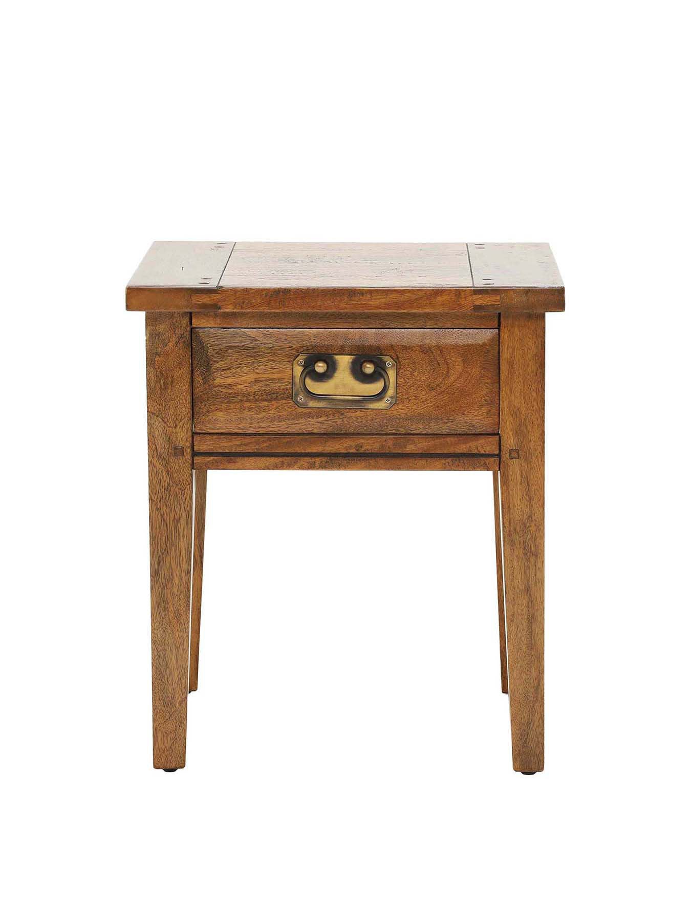 New Frontier Mango Wood Lamp Table