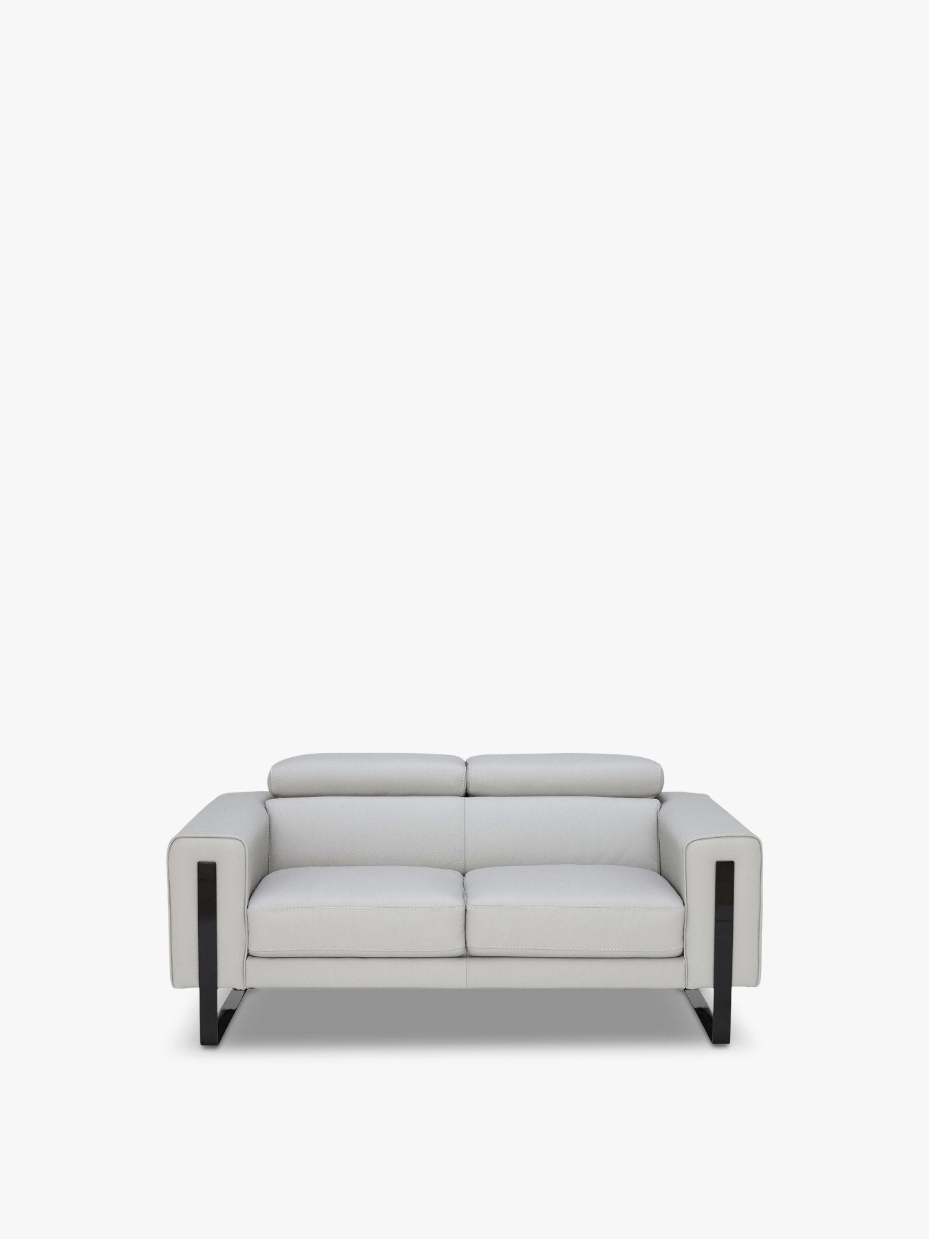 Milan 2 Seater Sofa, Bull 6502 Leather