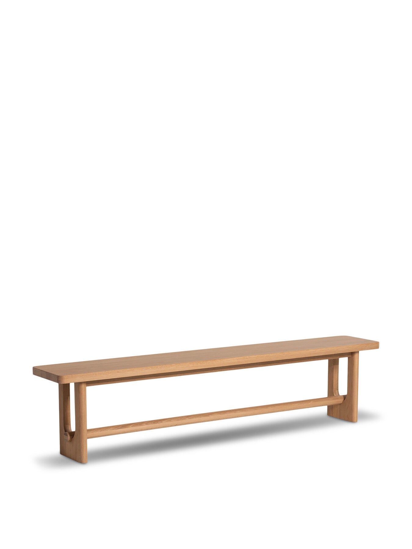 Olav Neutral Wood 200Cm Dining Bench
