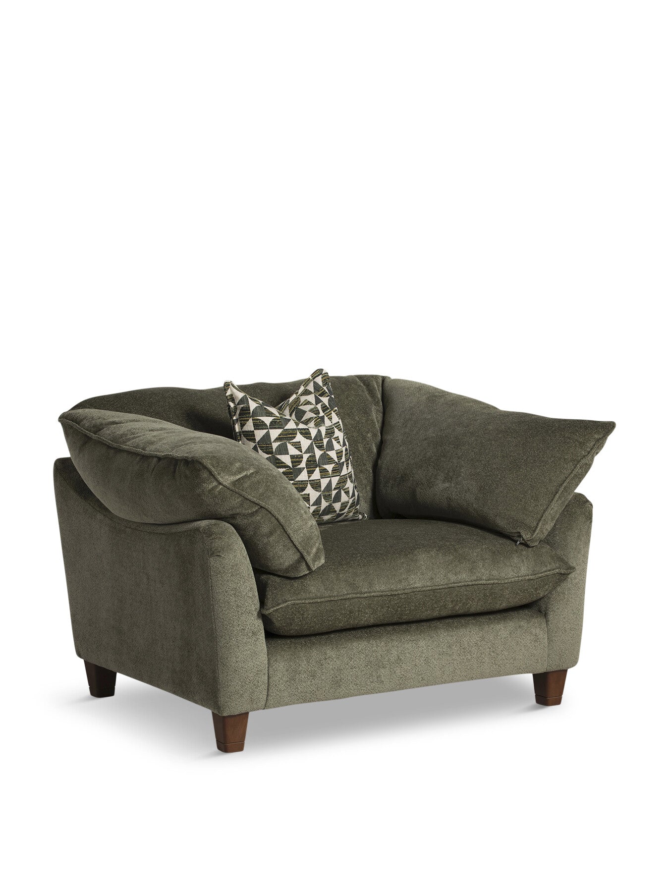 Orion Fabric Fabric Snuggle Chair