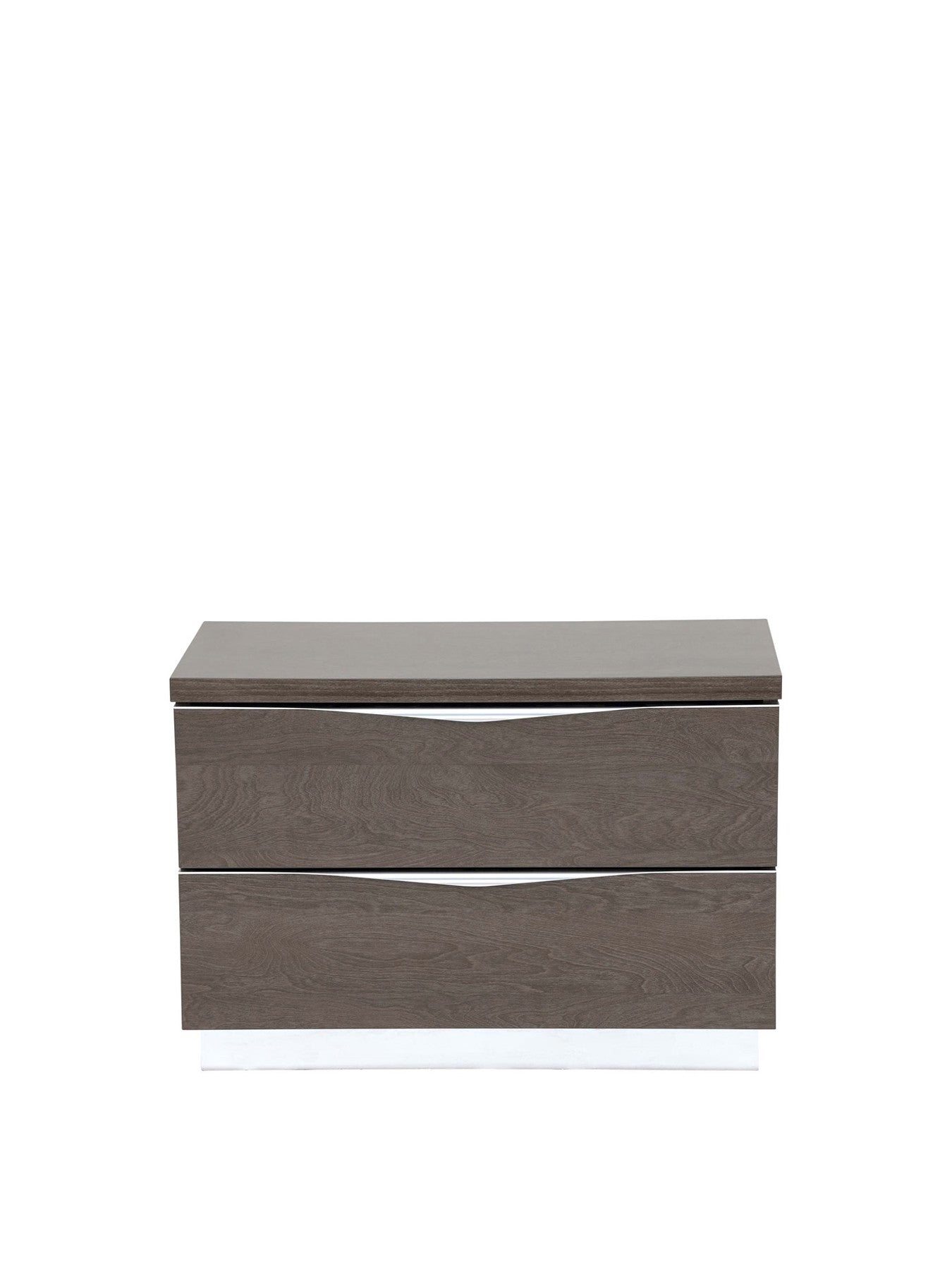Lutyen Large Bedside Table, and Taupe