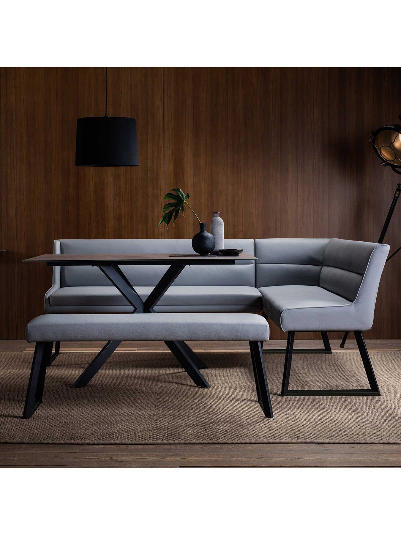 Ryker Right Hand Facing Corner Dining Set