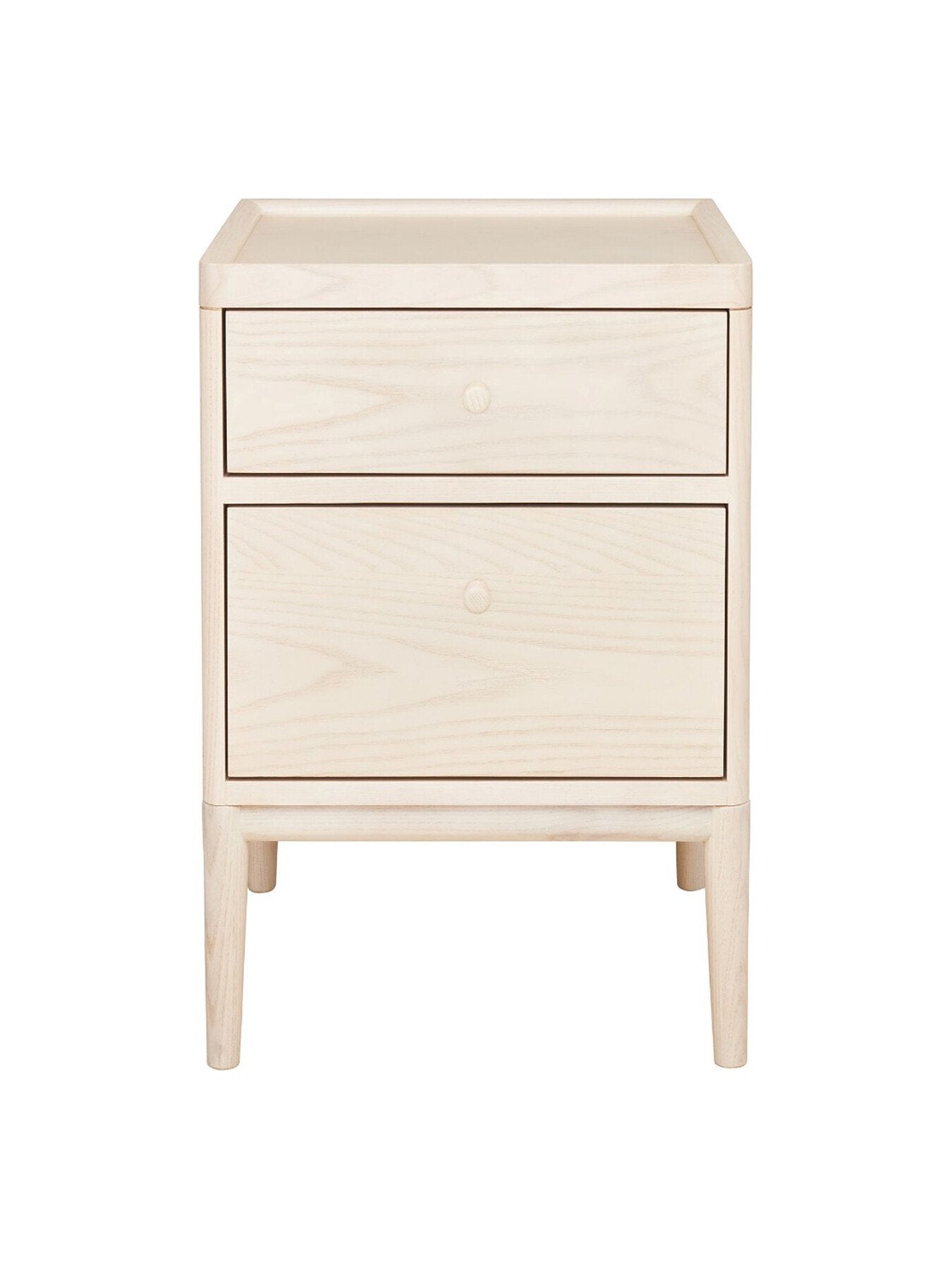 Ercol Salina Two Drawer Bedside Cabinet