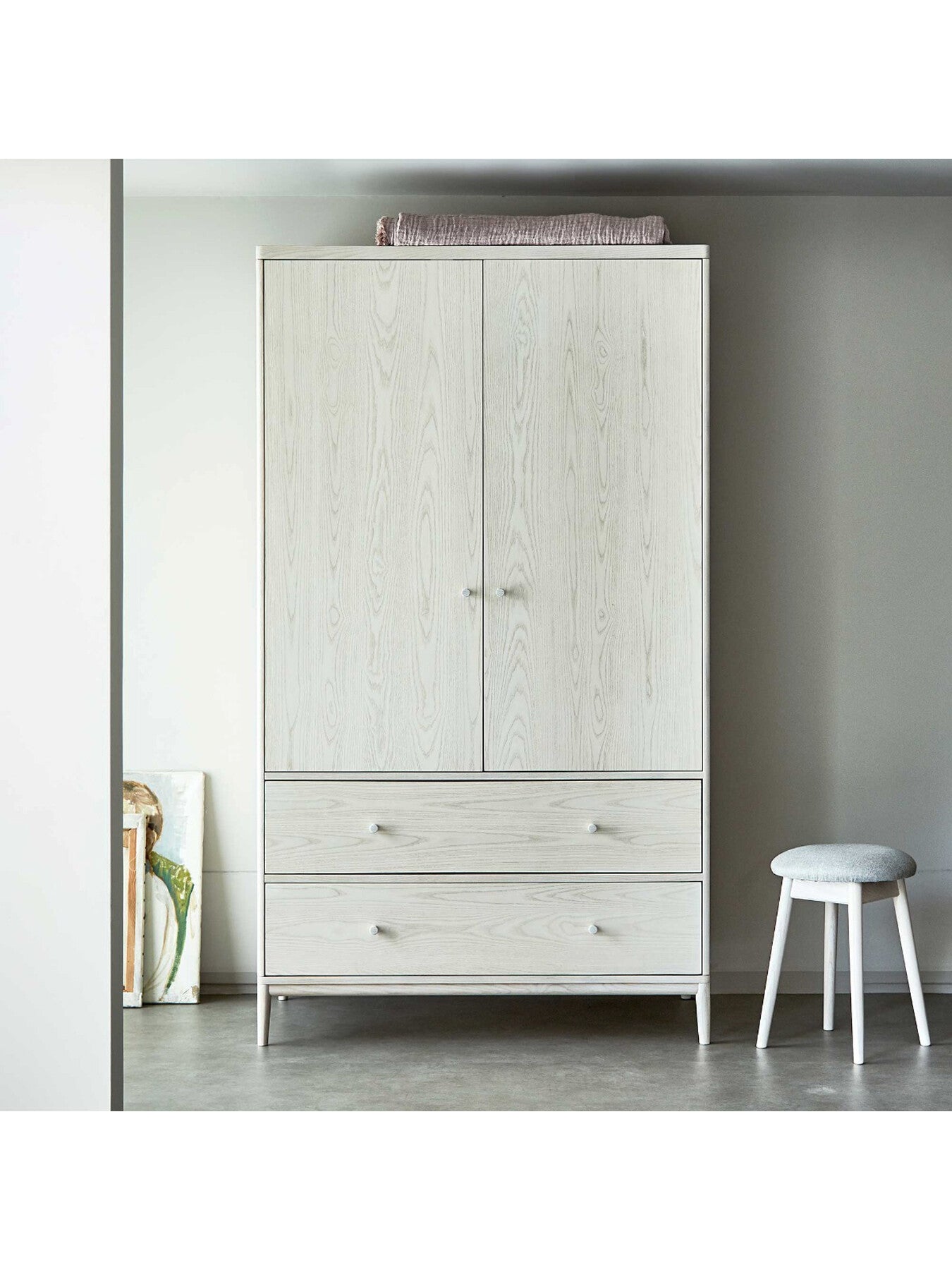 Salina 110cm 2 Door 2 Drawer Wardrobe