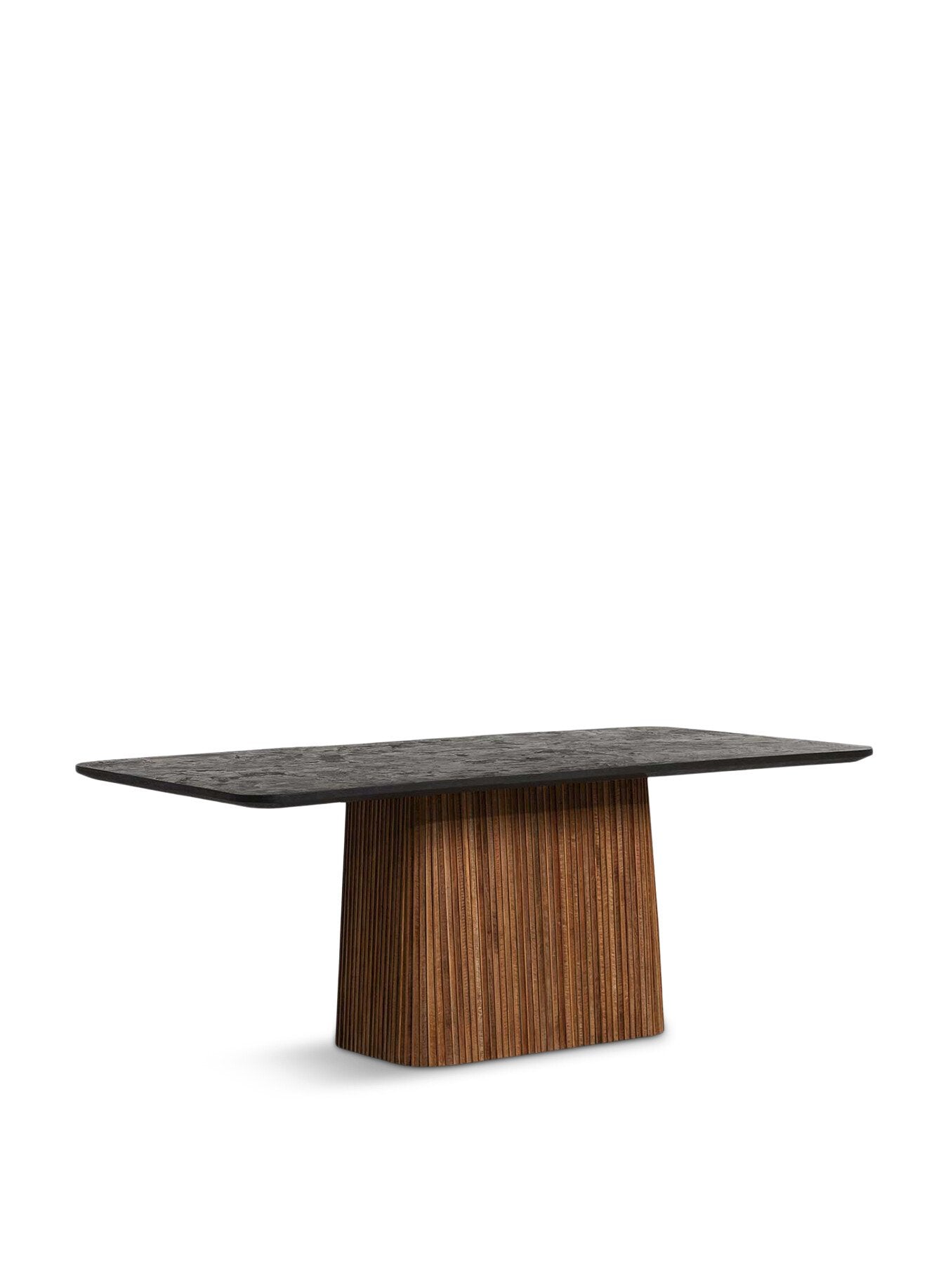 Trinidad Reclaimed Teak Wood Pedestal Dining Table