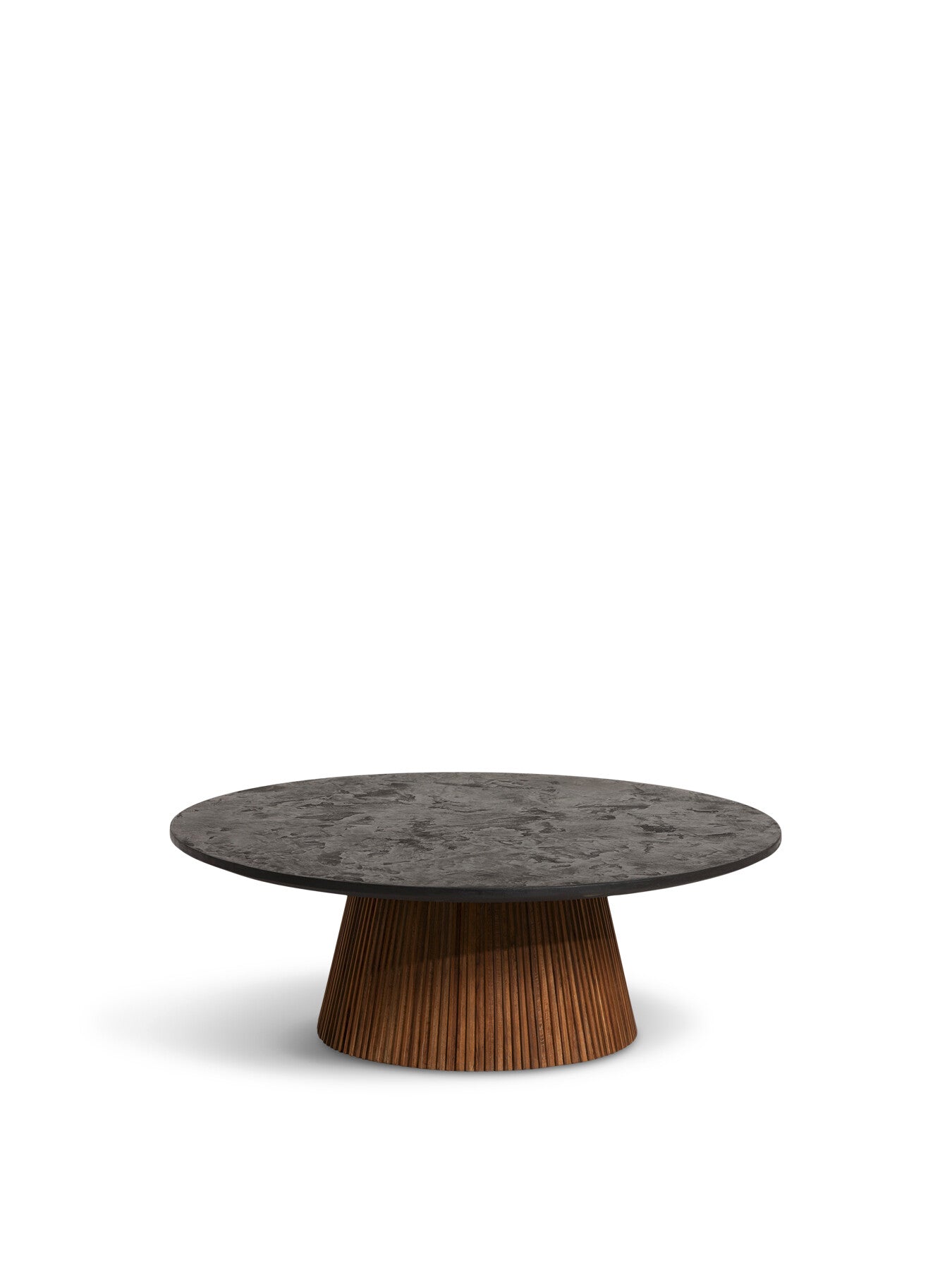 Trinidad Reclaimed Teak Wood Large Round Coffee Table