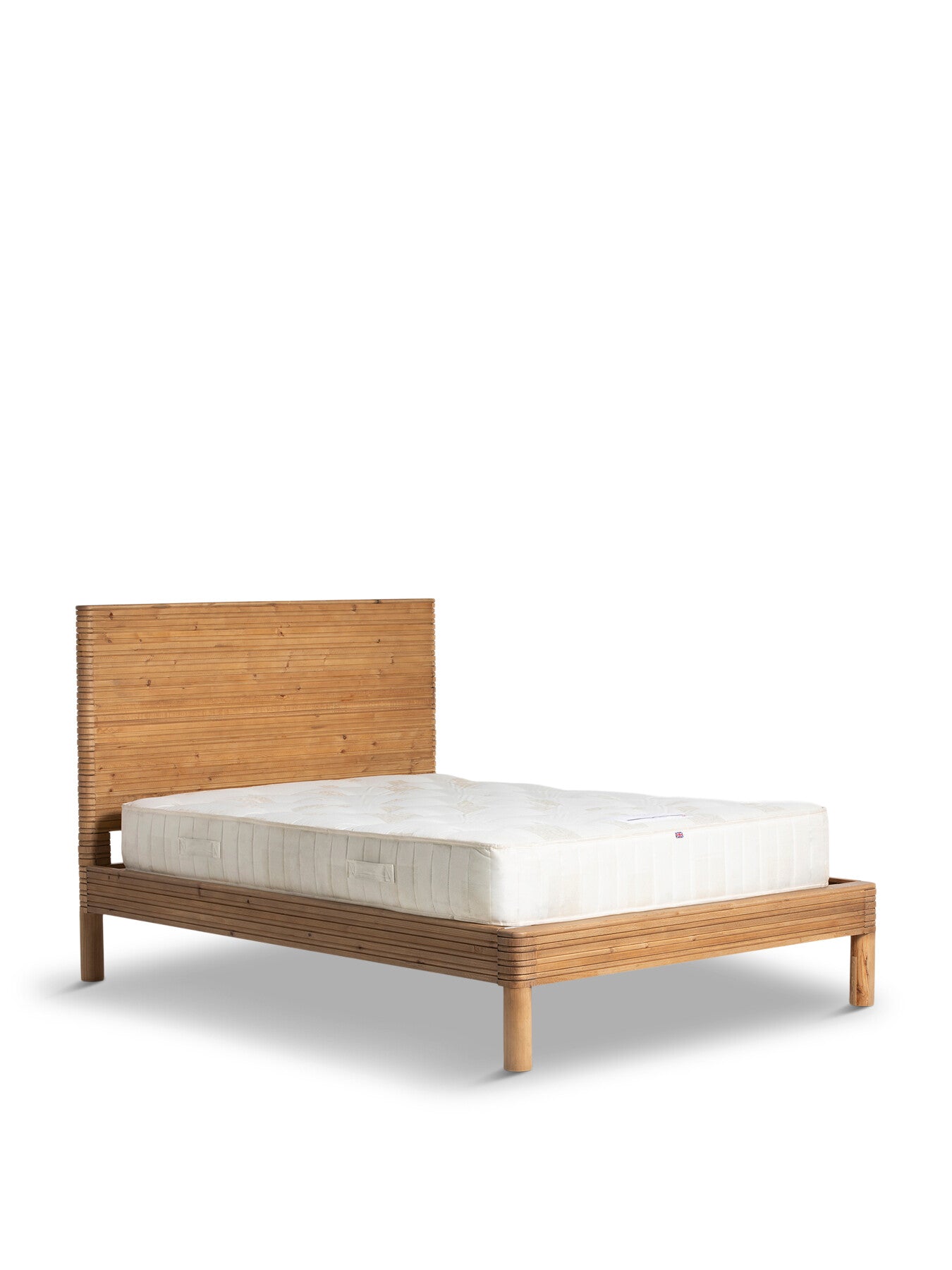 Tamia Reclaimed Wood King Bed Frame