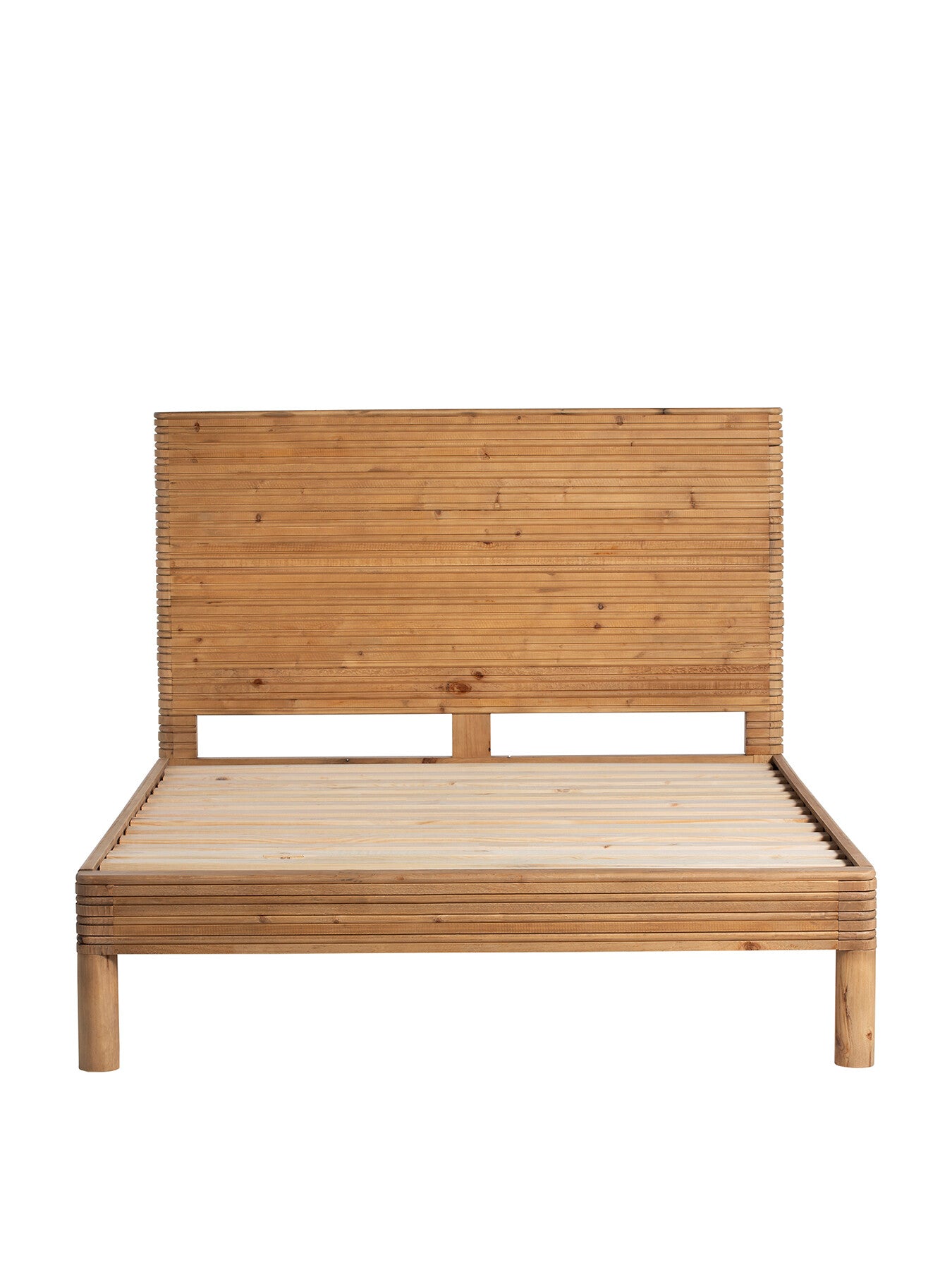 Tamia Reclaimed Wood King Bed Frame