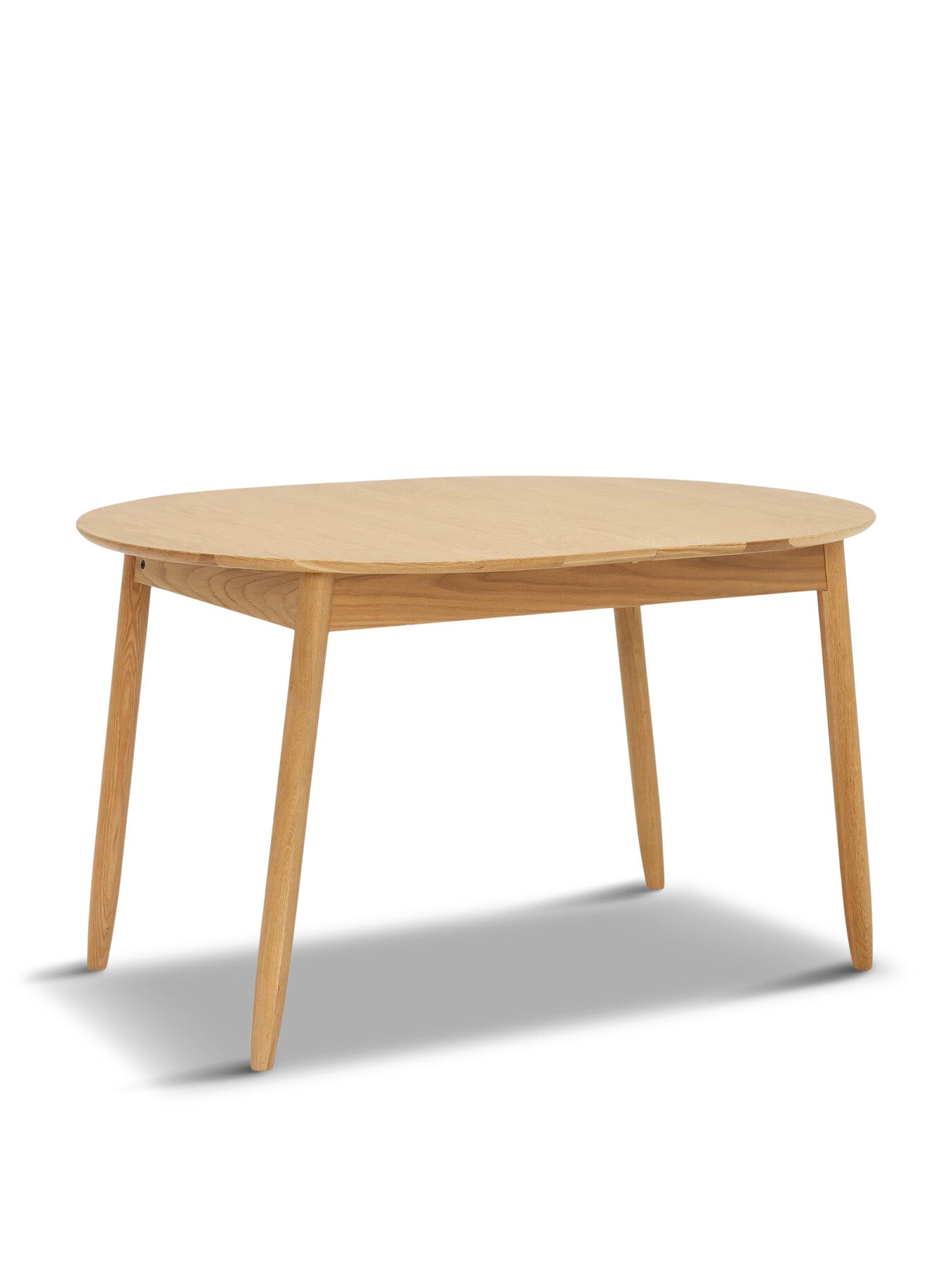 Teramo Oak Wood Small Extending Dining Table