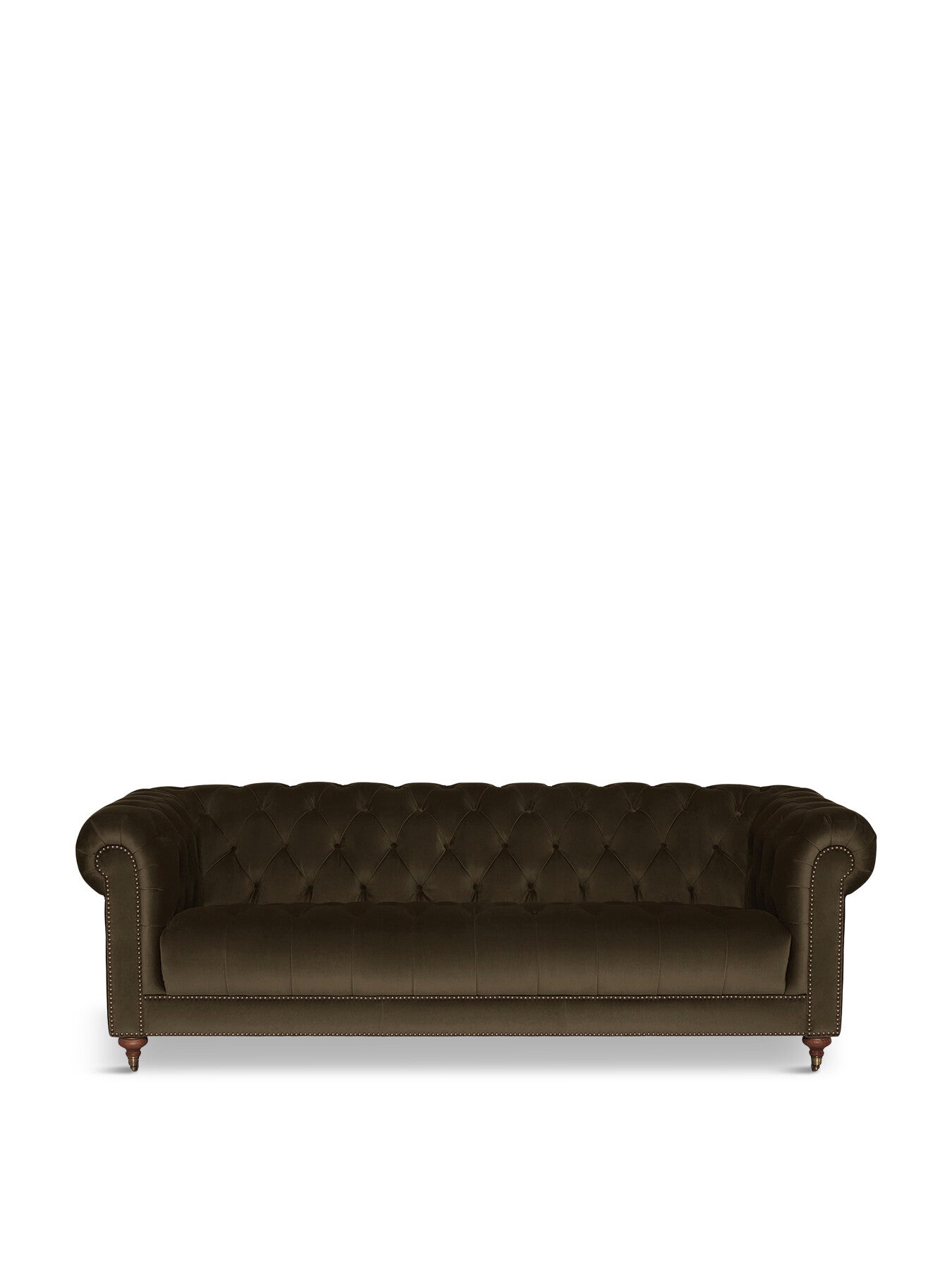 Ullswater Velvet Chesterfield 4 Seater Sofa