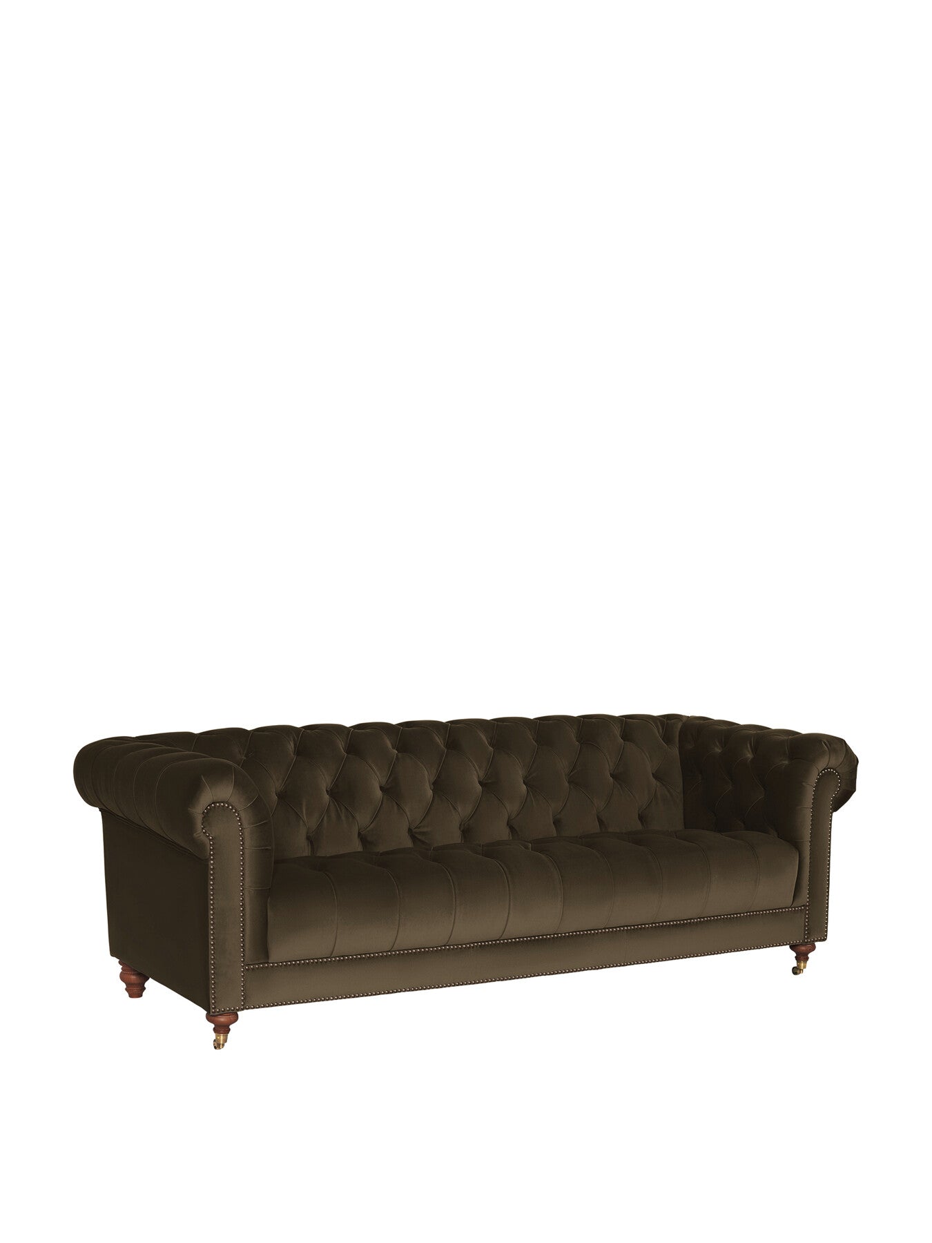 Ullswater Velvet Chesterfield 4 Seater Sofa