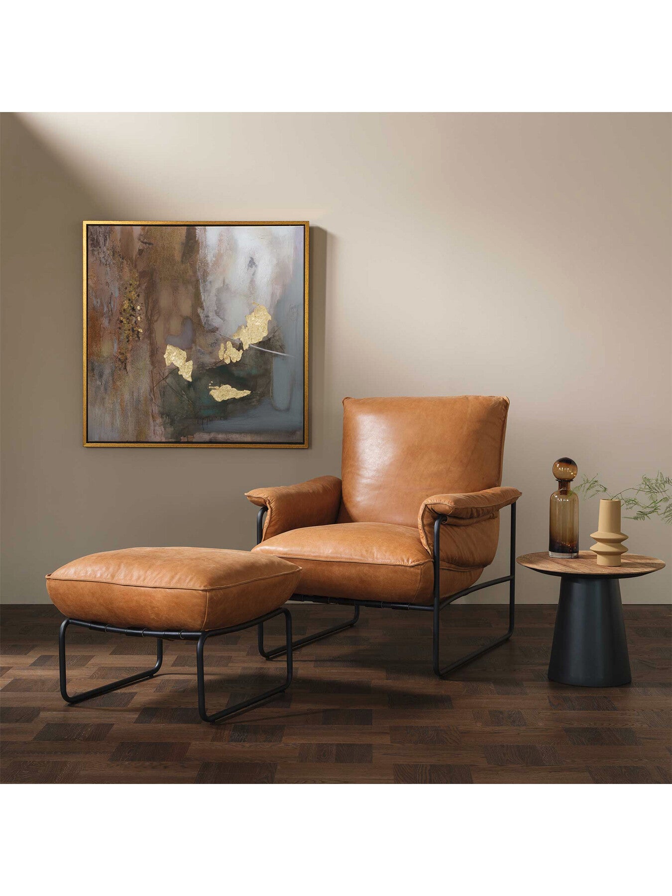 Vinci Leather Armchair
