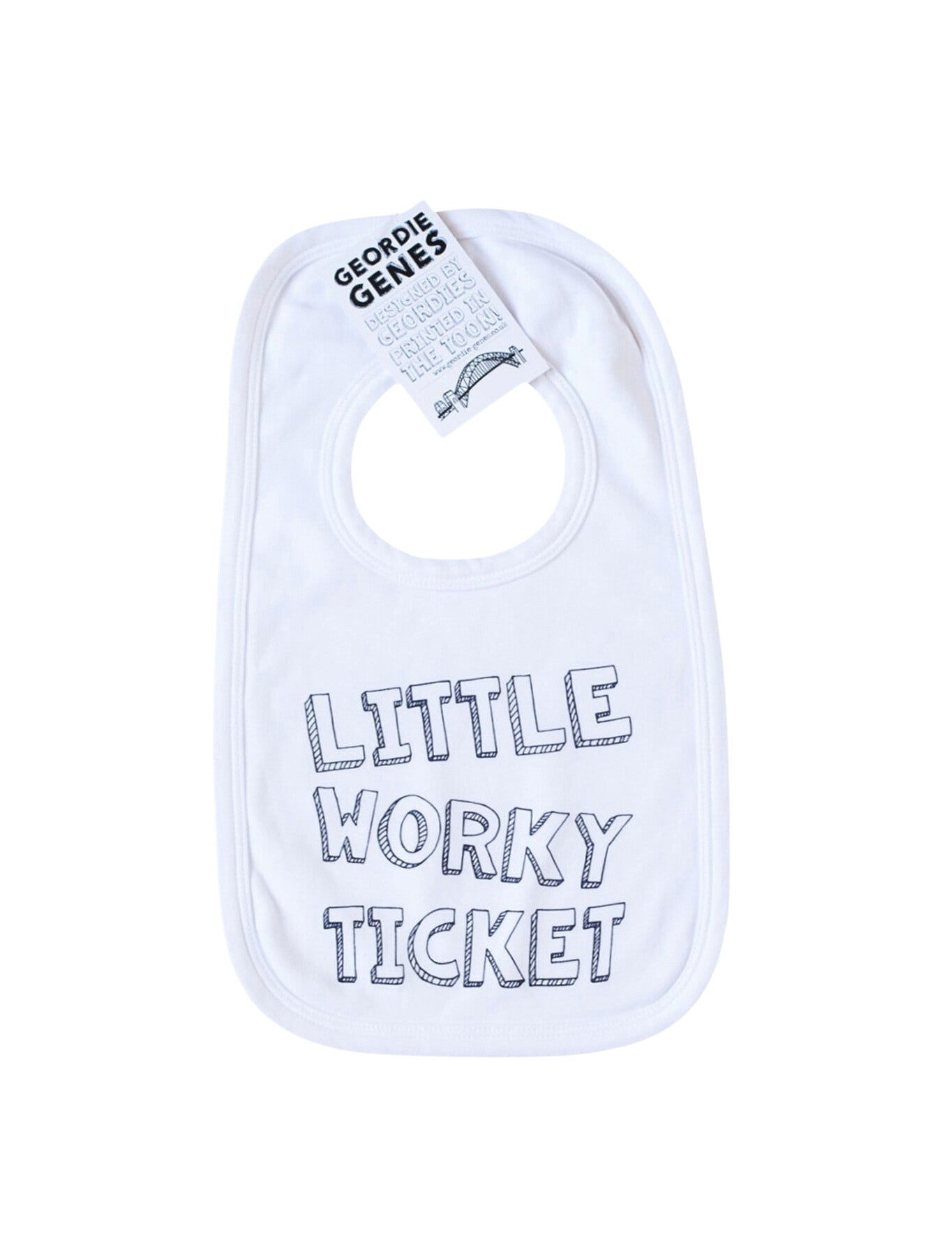 Worky Ticket Bib