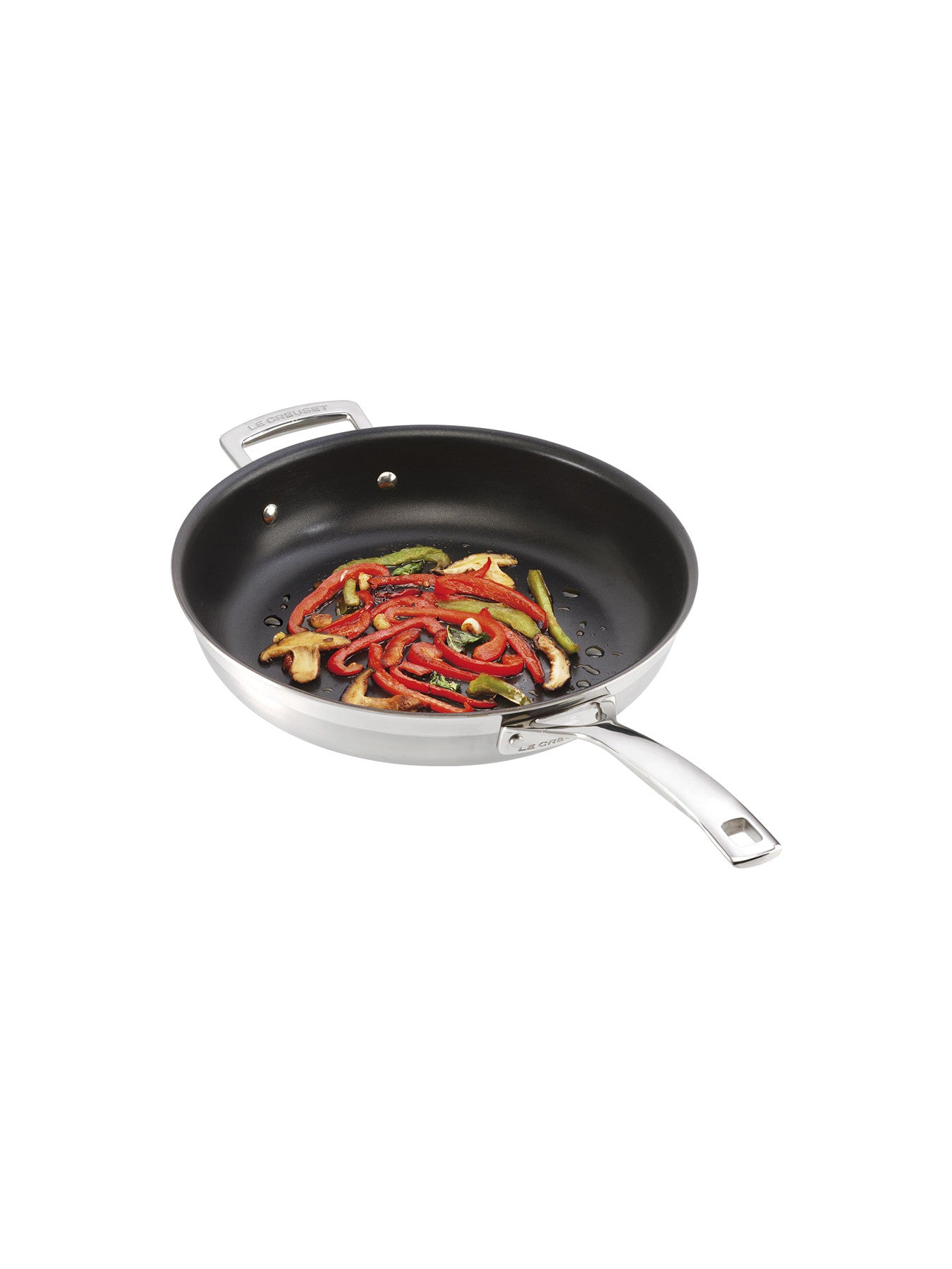 3-Ply Stainless Steel Non-Stick Frying Pan with Helper Handle 28cm