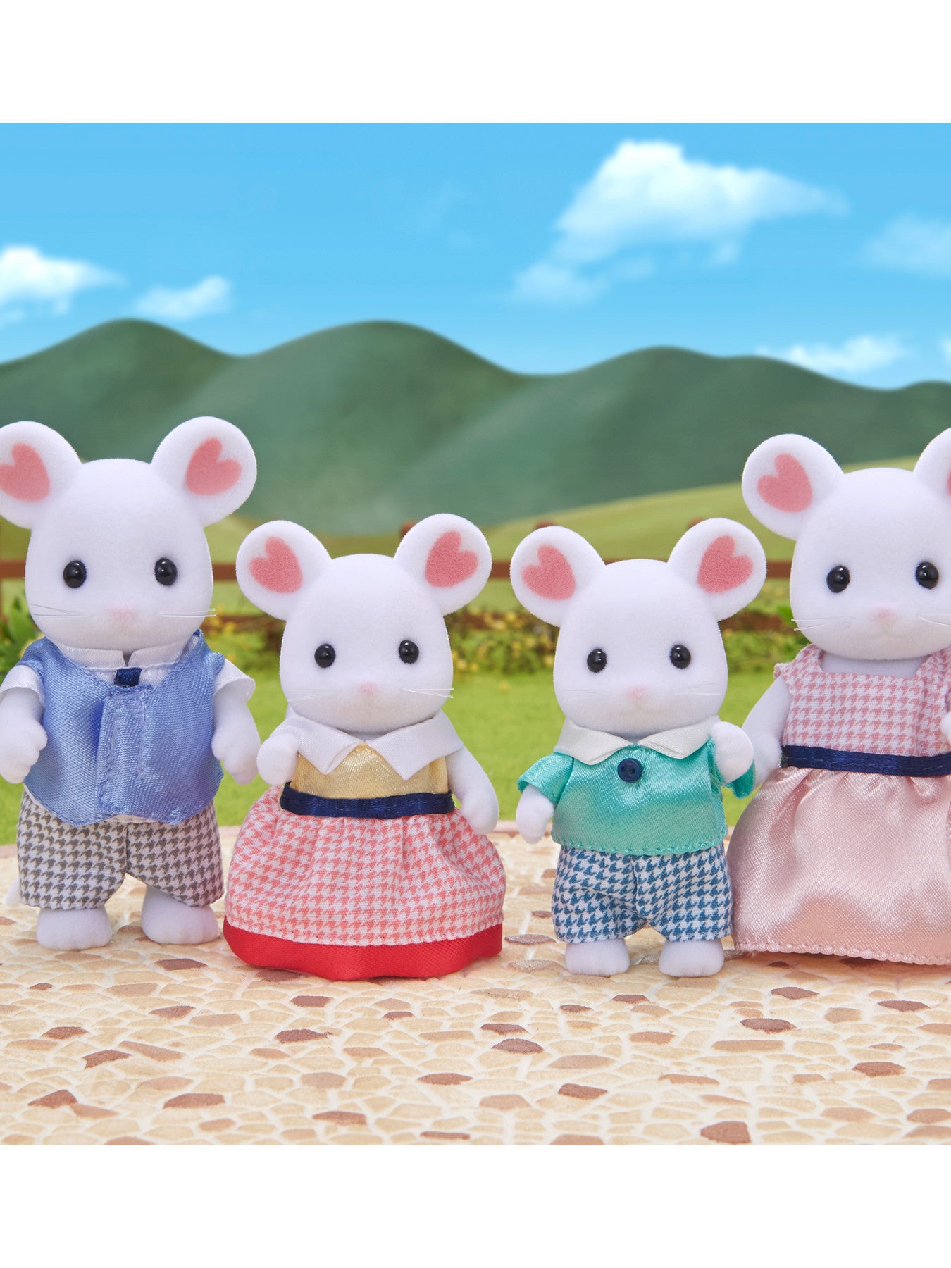 Marshmallow Mouse Family